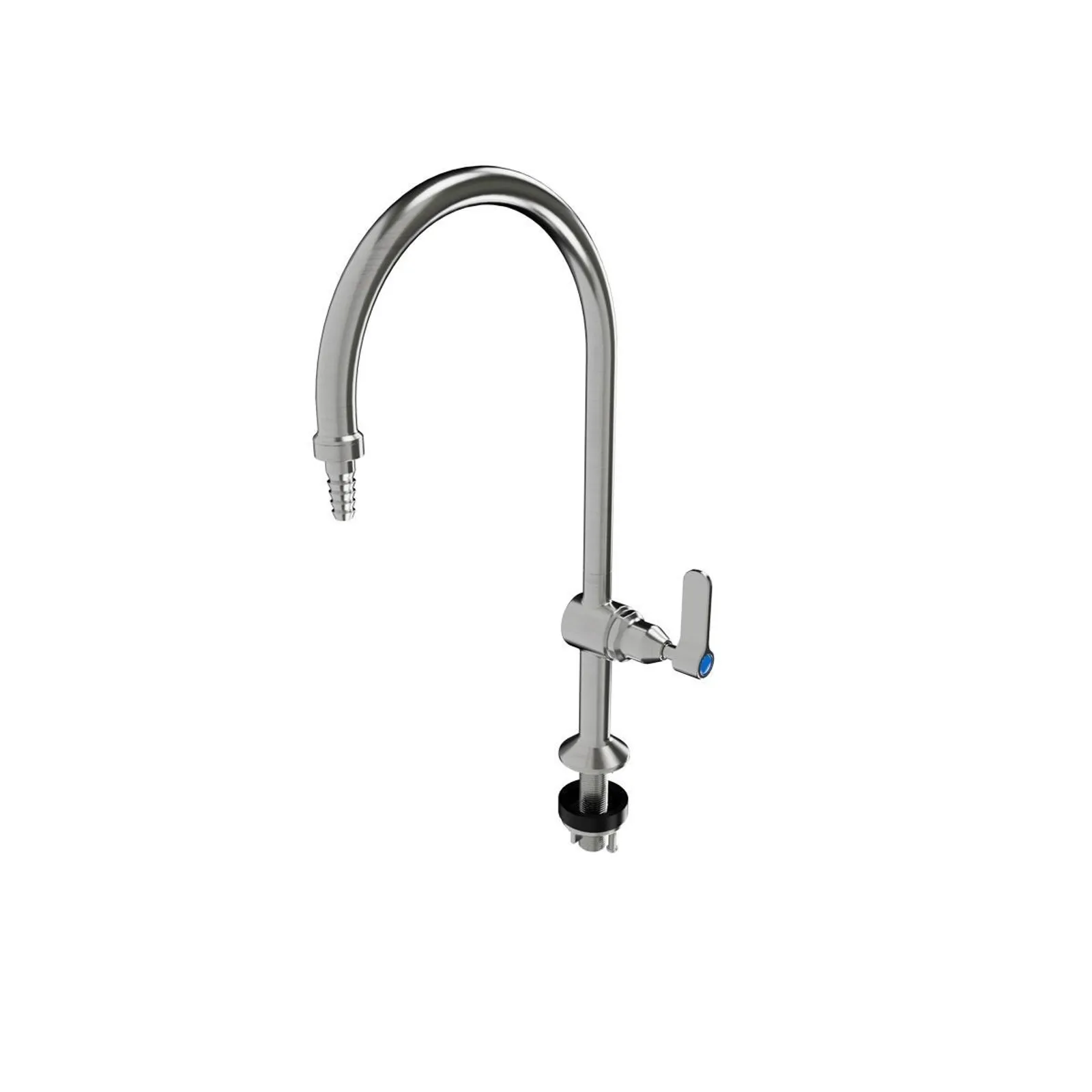 Guardian Tapware T-3MSS-LABLFG16-TN - Lever Handle Type 16 Laboratory Tap with Tube Nozzle
