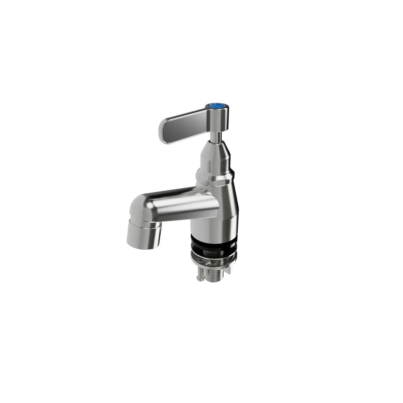 Guardian Tapware T-3MSS-LPTVR - School Pillar Tap - Lever Handle Stainless Steel