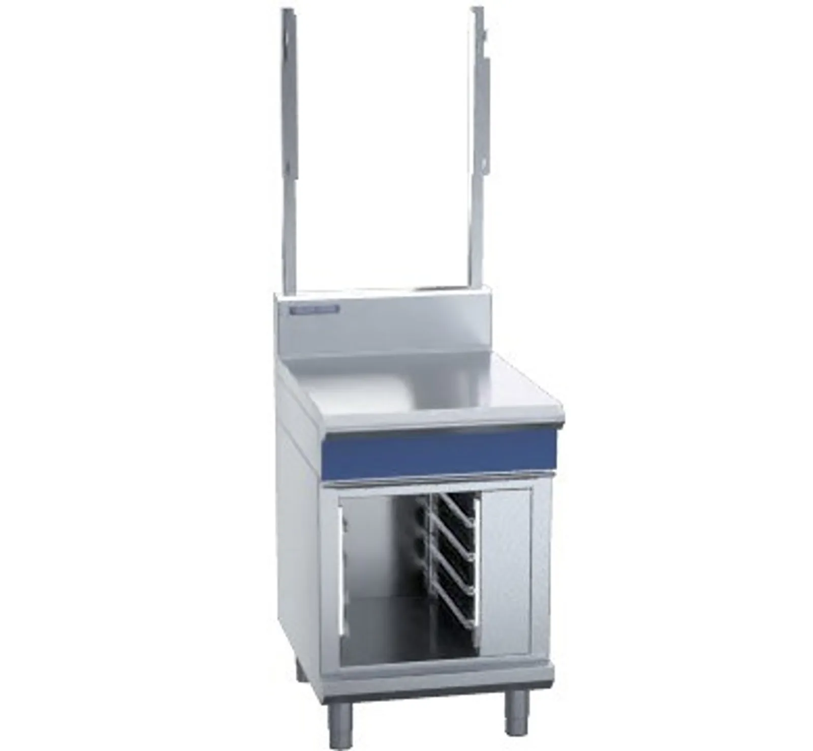 Blue Seal Evolution Series B60S-CB - 600mm Bench Top With Salamander Support - Cabinet Base