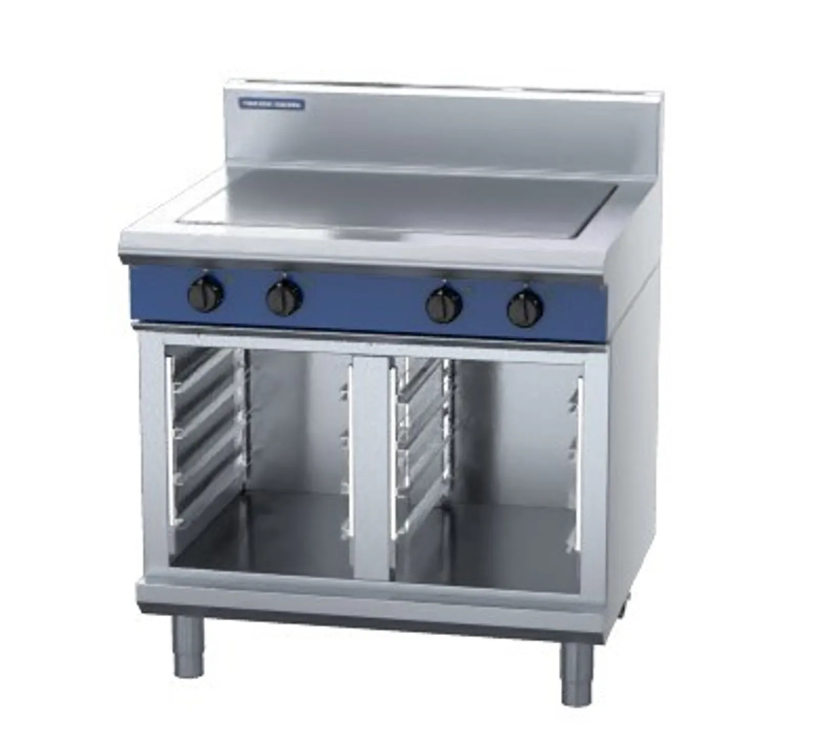Blue Seal Evolution Series E57-CB - 900mm Electric Solid Top - Cabinet Base