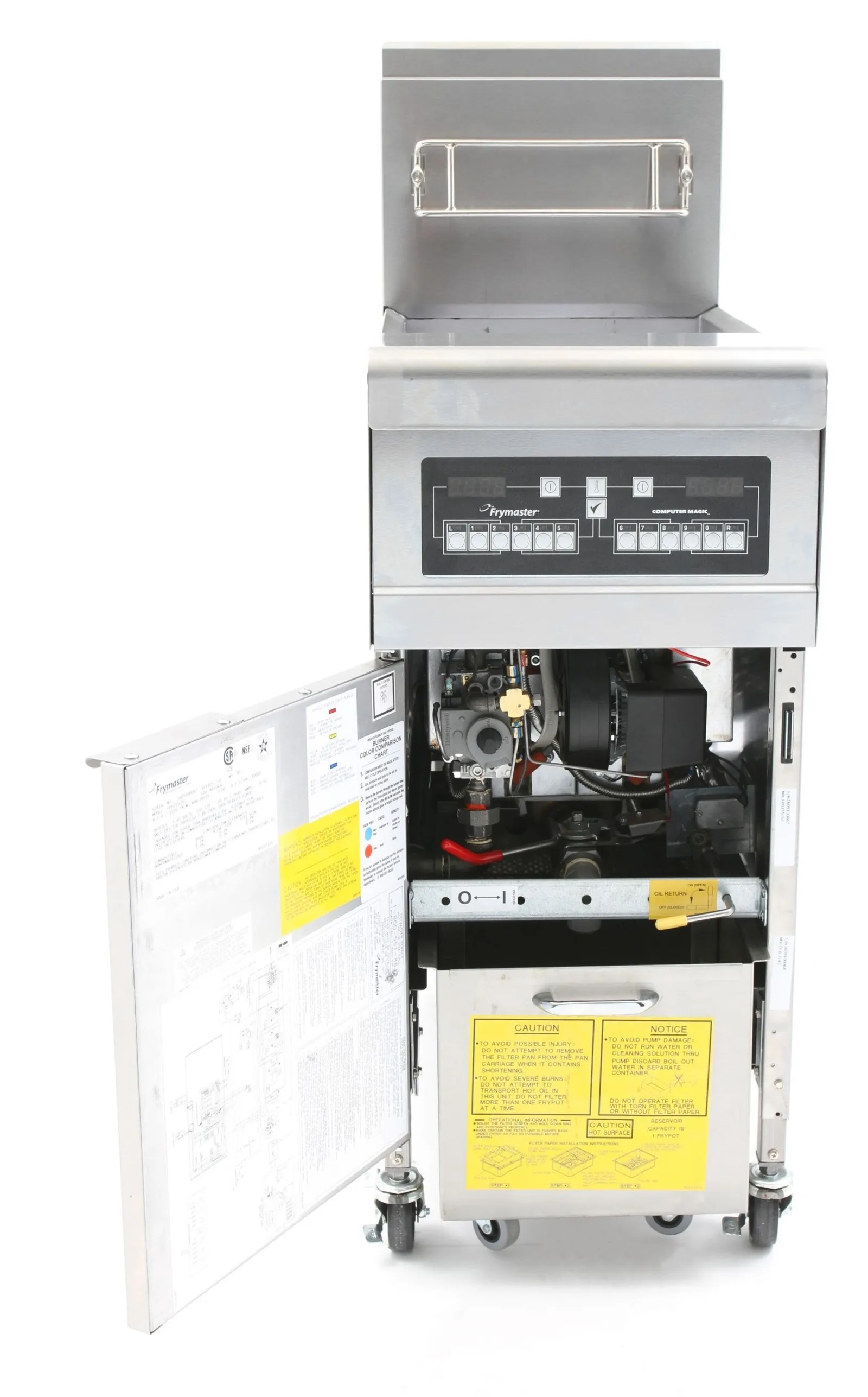 Frymaster FPH155C-LP - Filtration H55 1 Full Pot w Computer Propane Gas