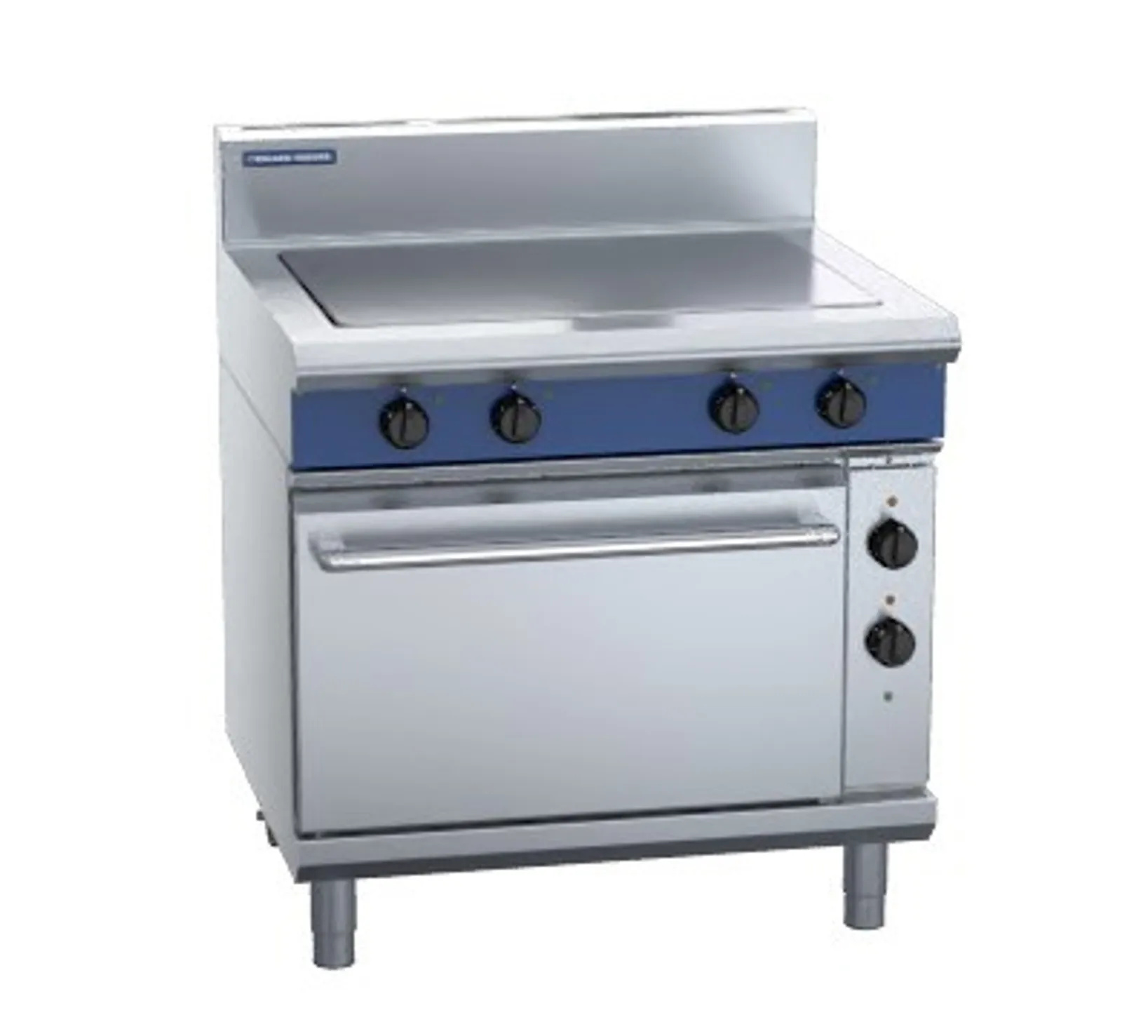 Blue Seal Evolution Series E570 - 900mm Electric Solid Top Static Oven Range