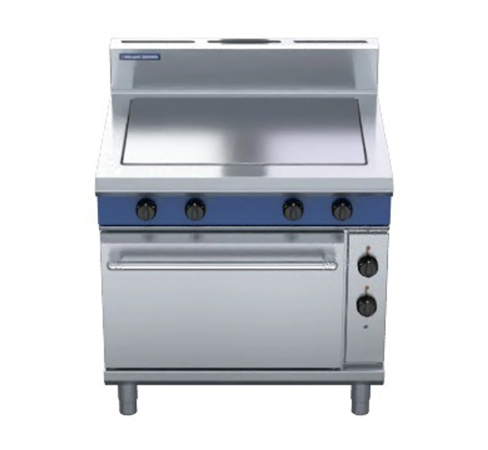 Blue Seal Evolution Series E576 - 900mm Electric Solid Top Convection Oven Range