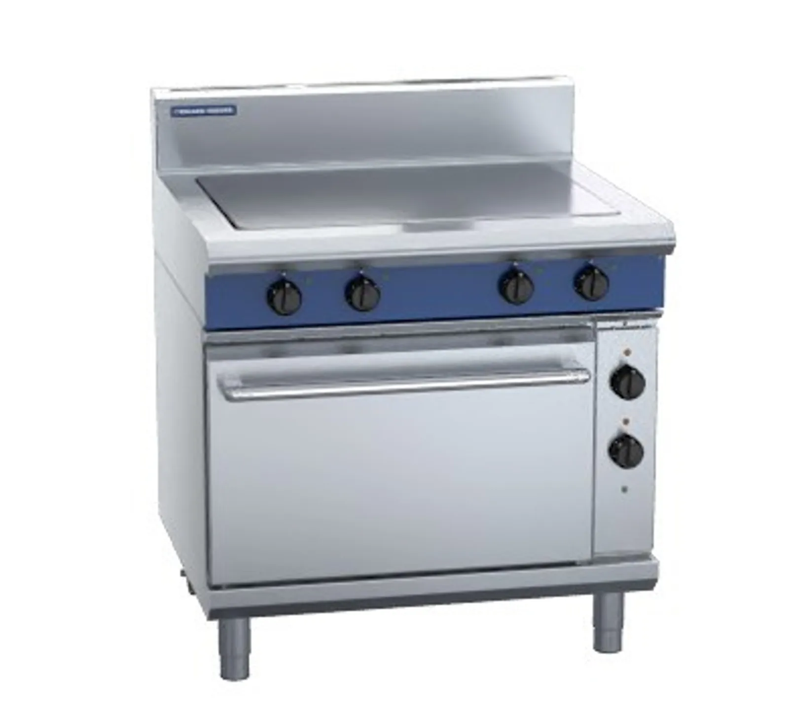 Blue Seal Evolution Series E576 - 900mm Electric Solid Top Convection Oven Range
