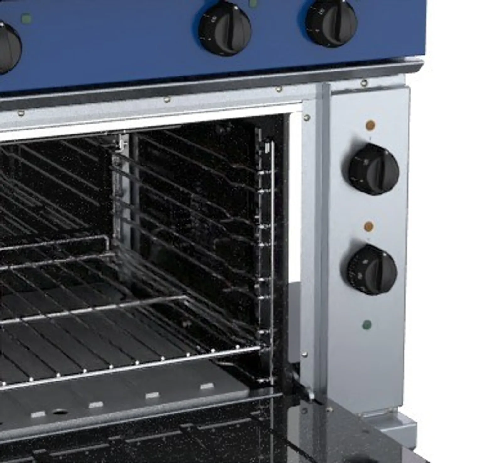 Blue Seal Evolution Series E576 - 900mm Electric Solid Top Convection Oven Range