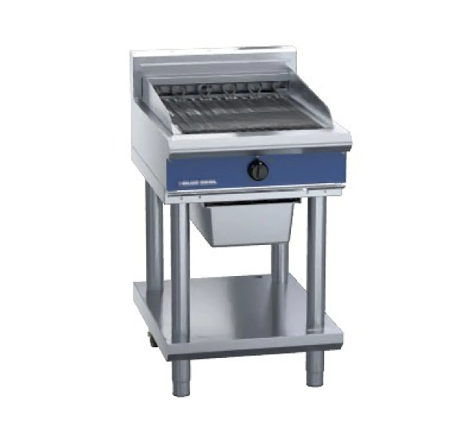 Blue Seal Evolution Series E594D-LS - 600mm Electric Chargrill Leg Stand