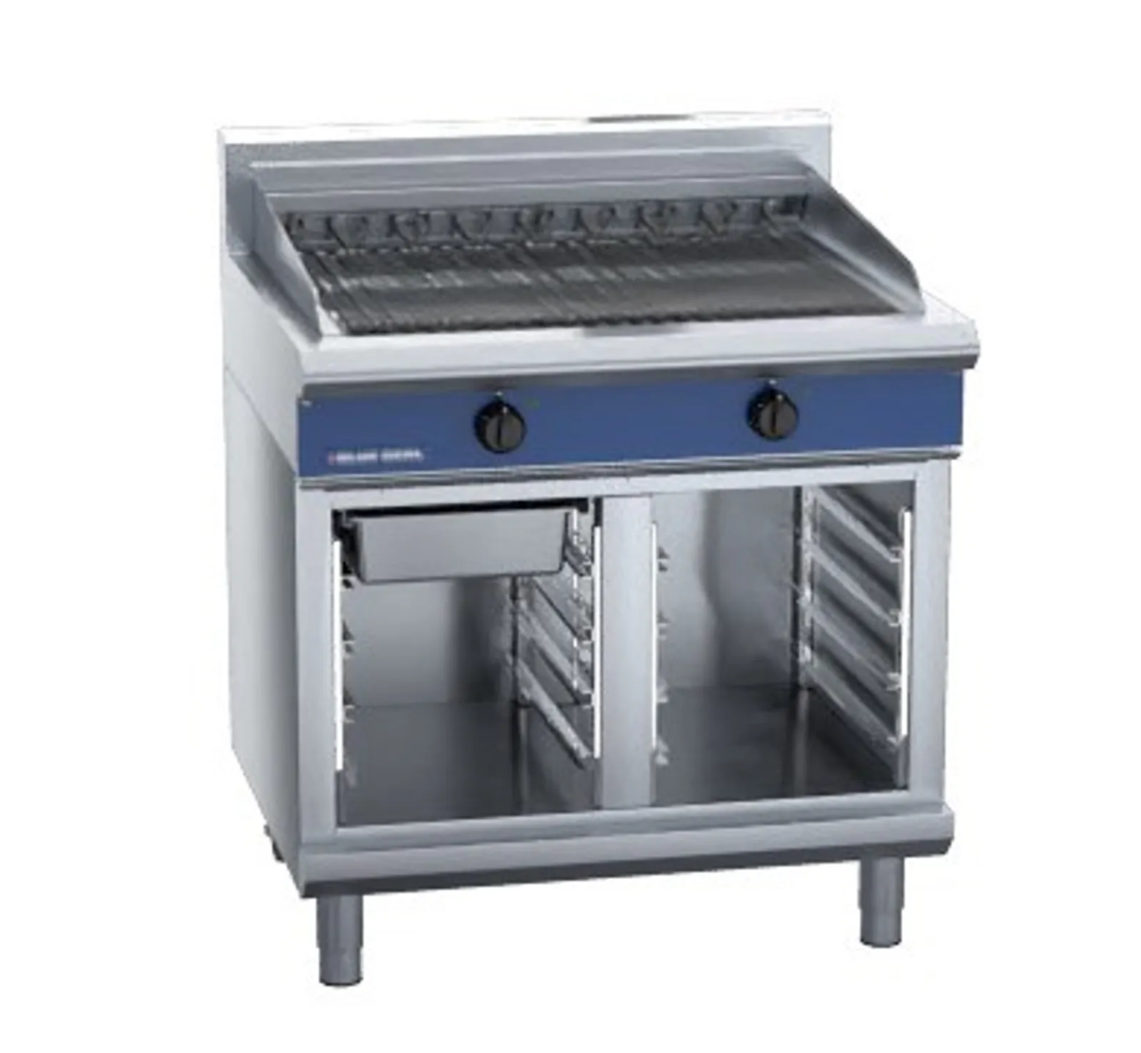 Blue Seal Evolution Series E596D-CB - 900mm Electric Chargrill Cabinet Base