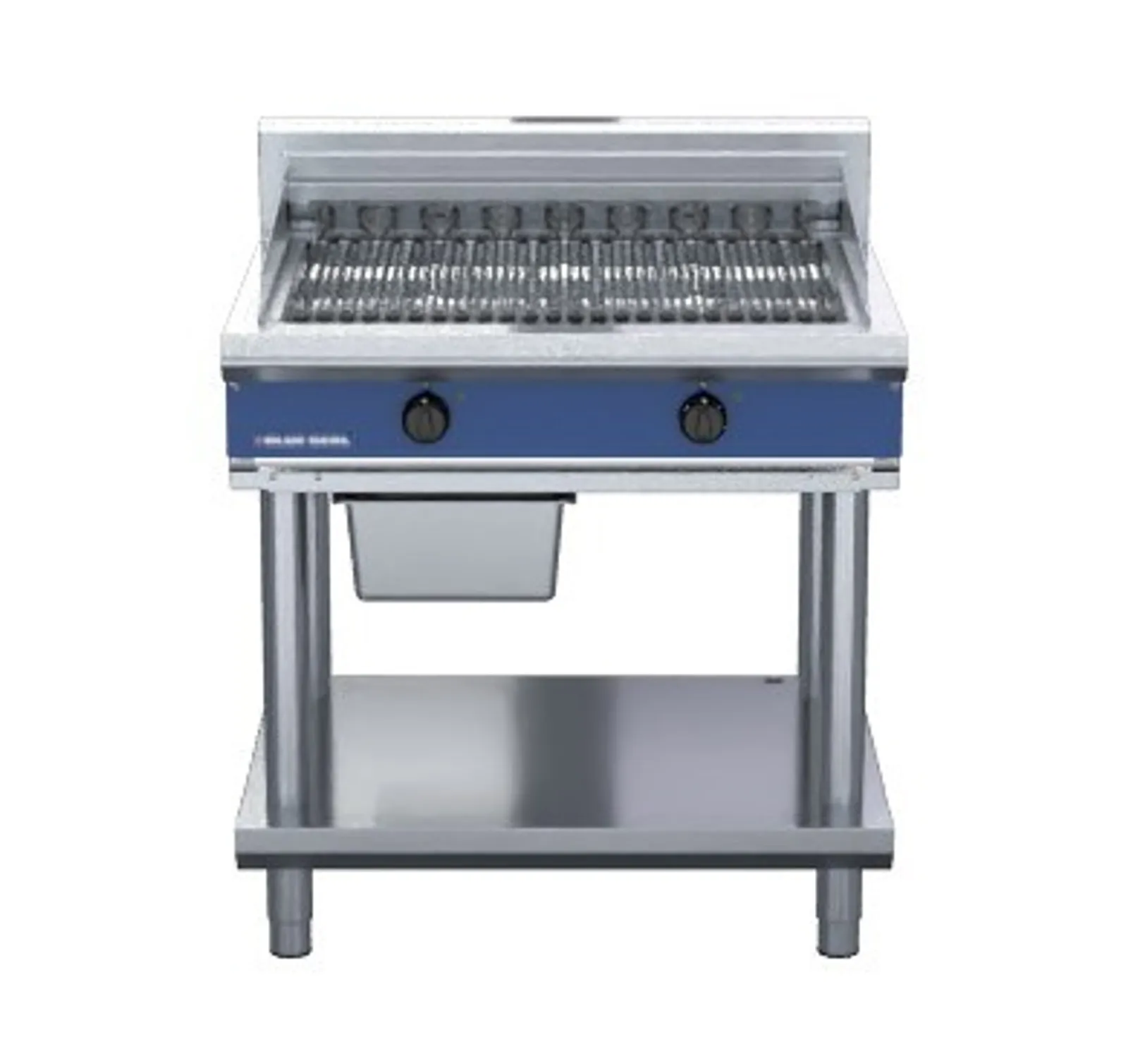 Blue Seal Evolution Series E596D-LS - 900mm Electric Chargrill Leg Stand