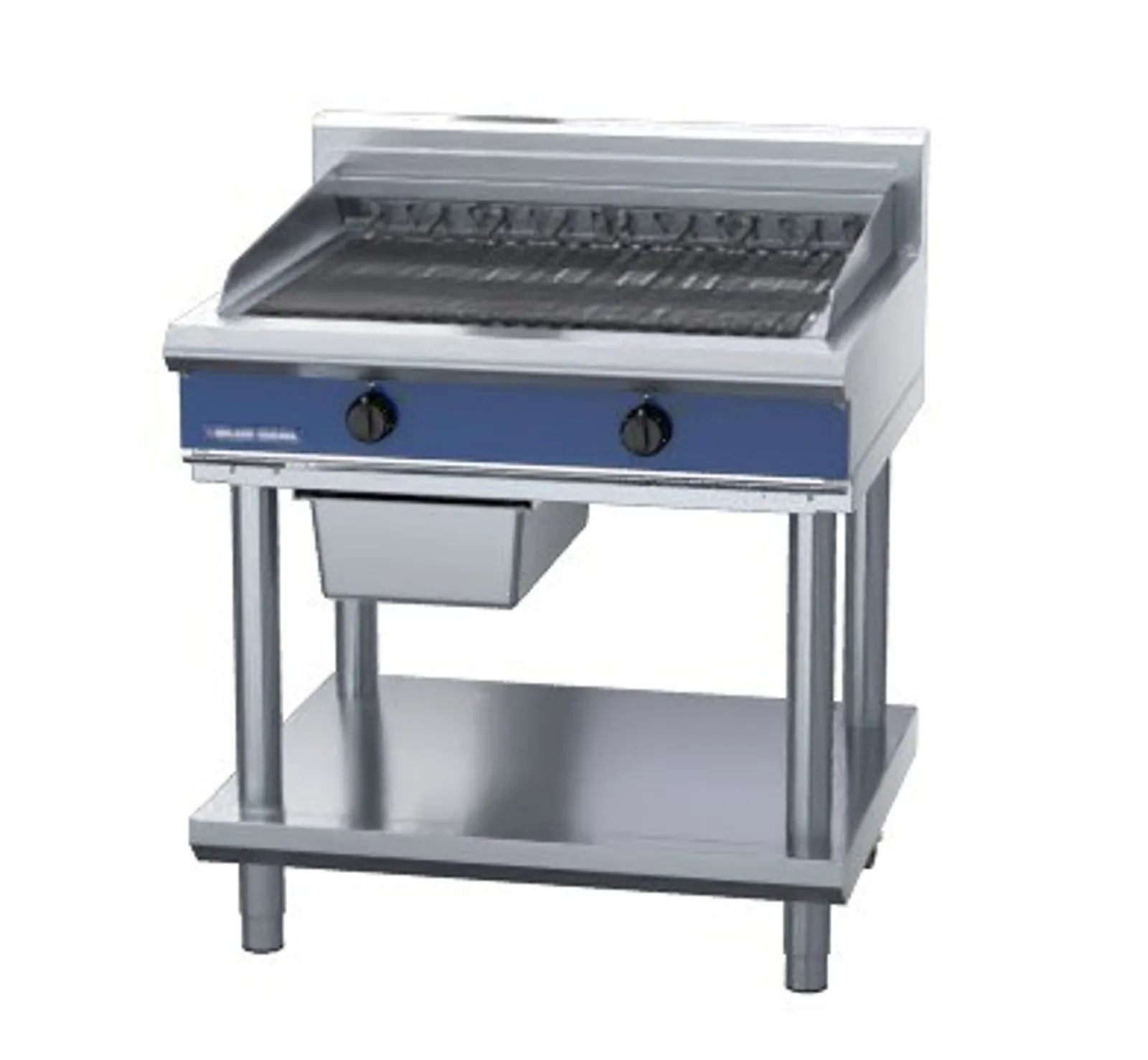 Blue Seal Evolution Series E596D-LS - 900mm Electric Chargrill Leg Stand