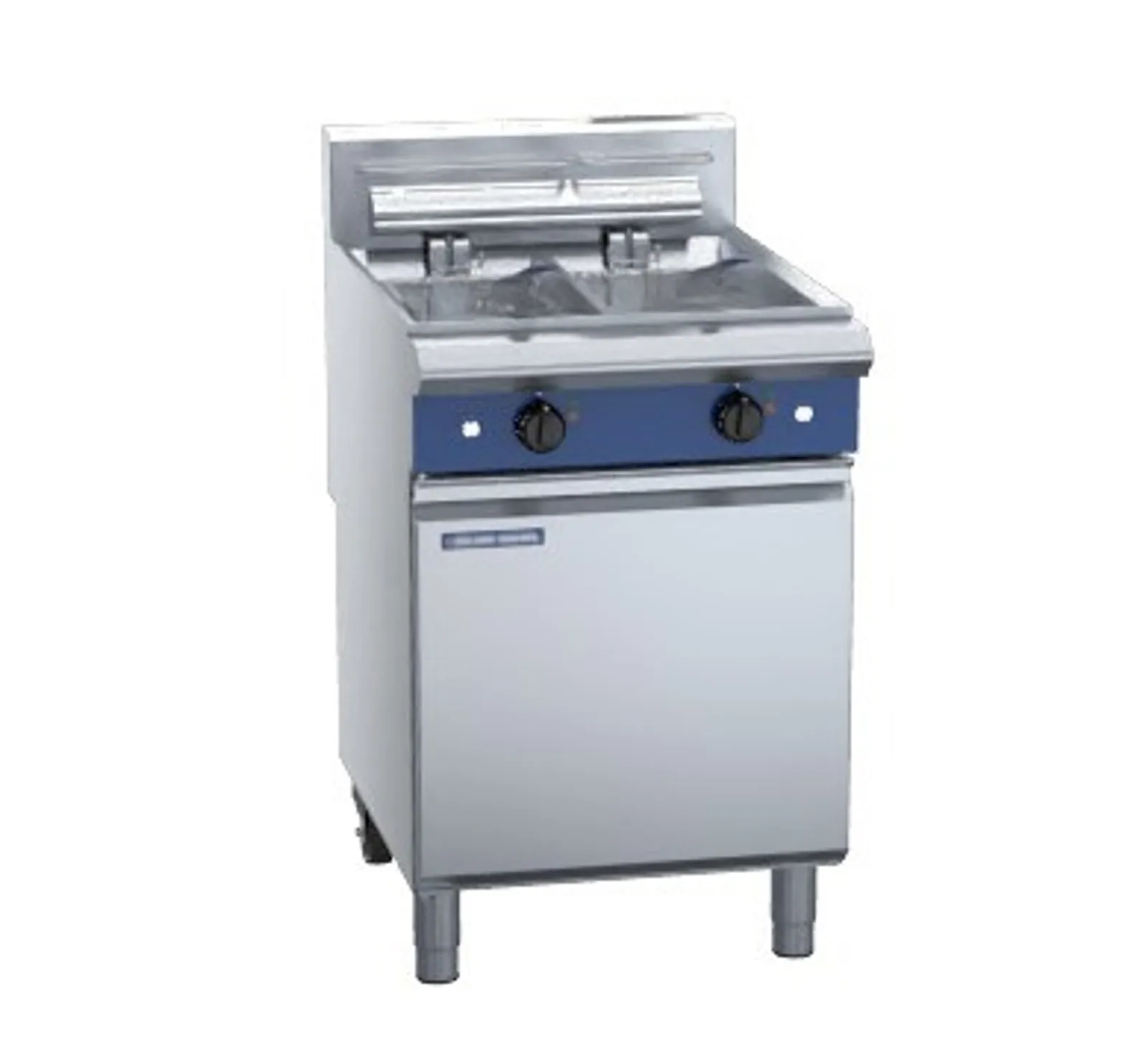 Blue Seal Evolution Series E66 - 600mm Twin Pan Electric Fryer