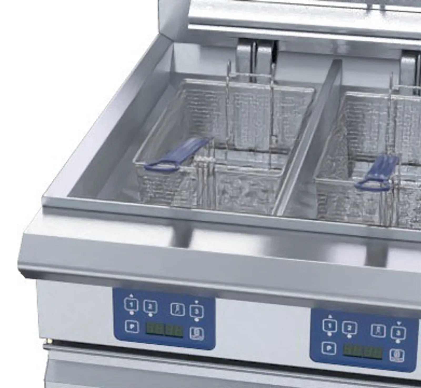 Blue Seal Evolution Series E66E - 600mm Twin Pan Electric Fryer