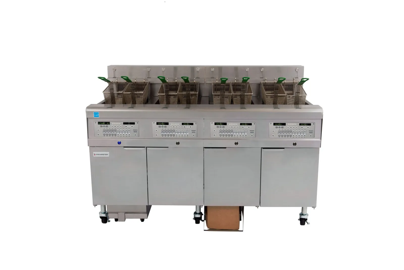 Frymaster 4FQE30U - Filterquick Electric Fryers with Filtration - Full Pot - 4x15L