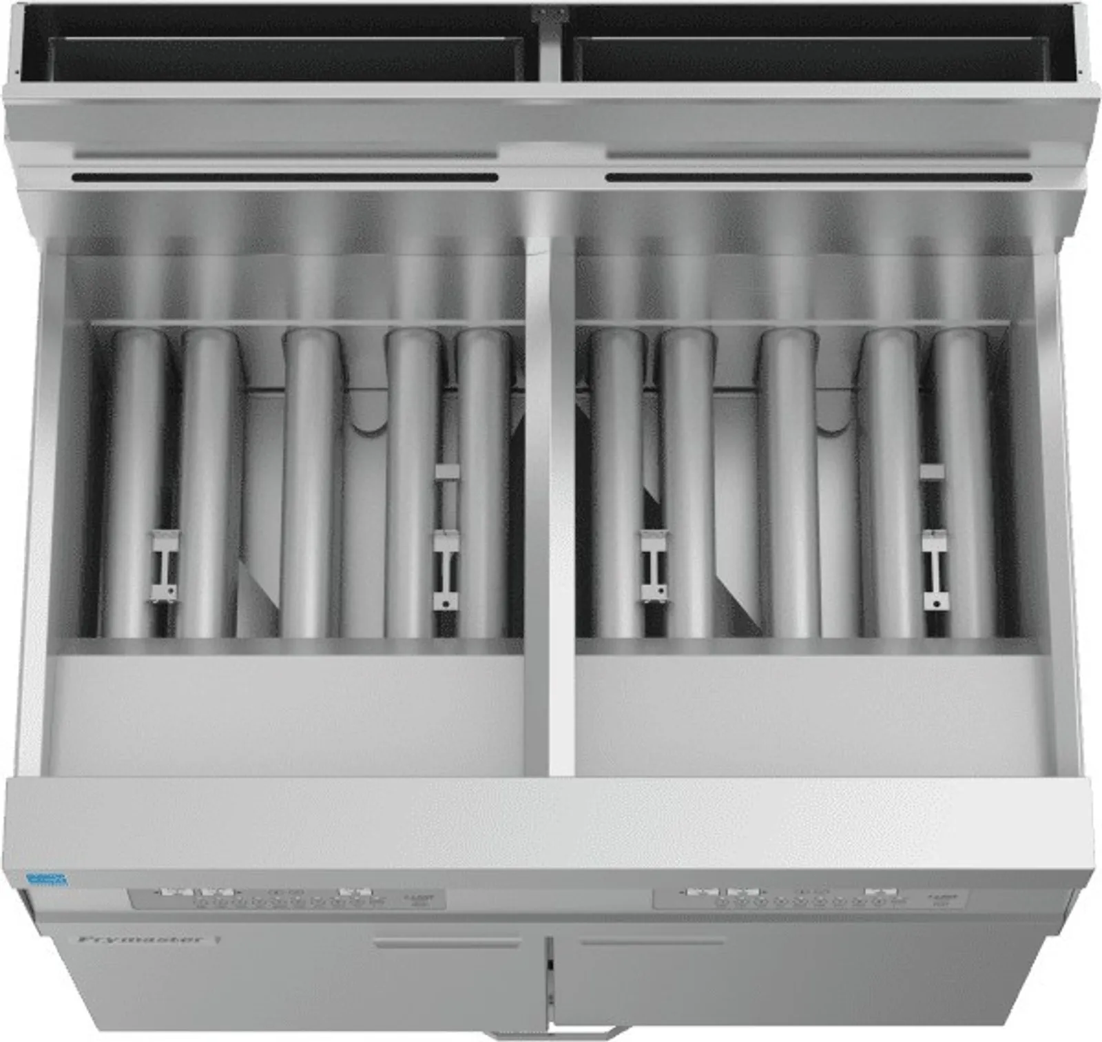 Frymaster 21814GF-NG - Wide Body Gas Fryers with Filtration- Nat Gas - 2x31L