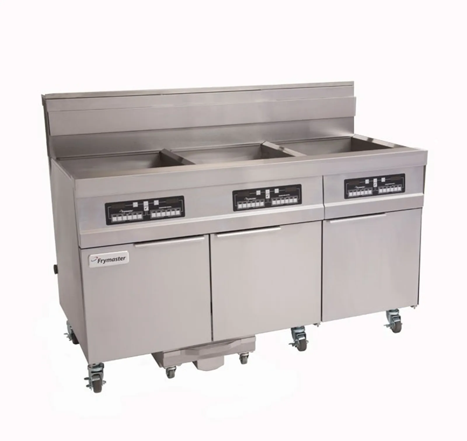 Frymaster 31814GF-LP - Wide Body Gas Fryers with Filtration- LP Gas - 3x31L