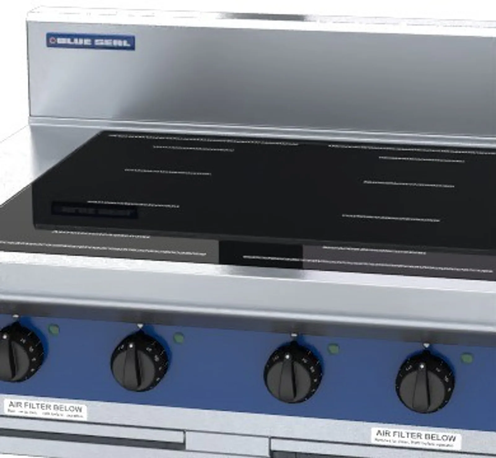 Blue Seal Evolution Series IN514F-B - 900mm Induction Cooktops - Bench Model