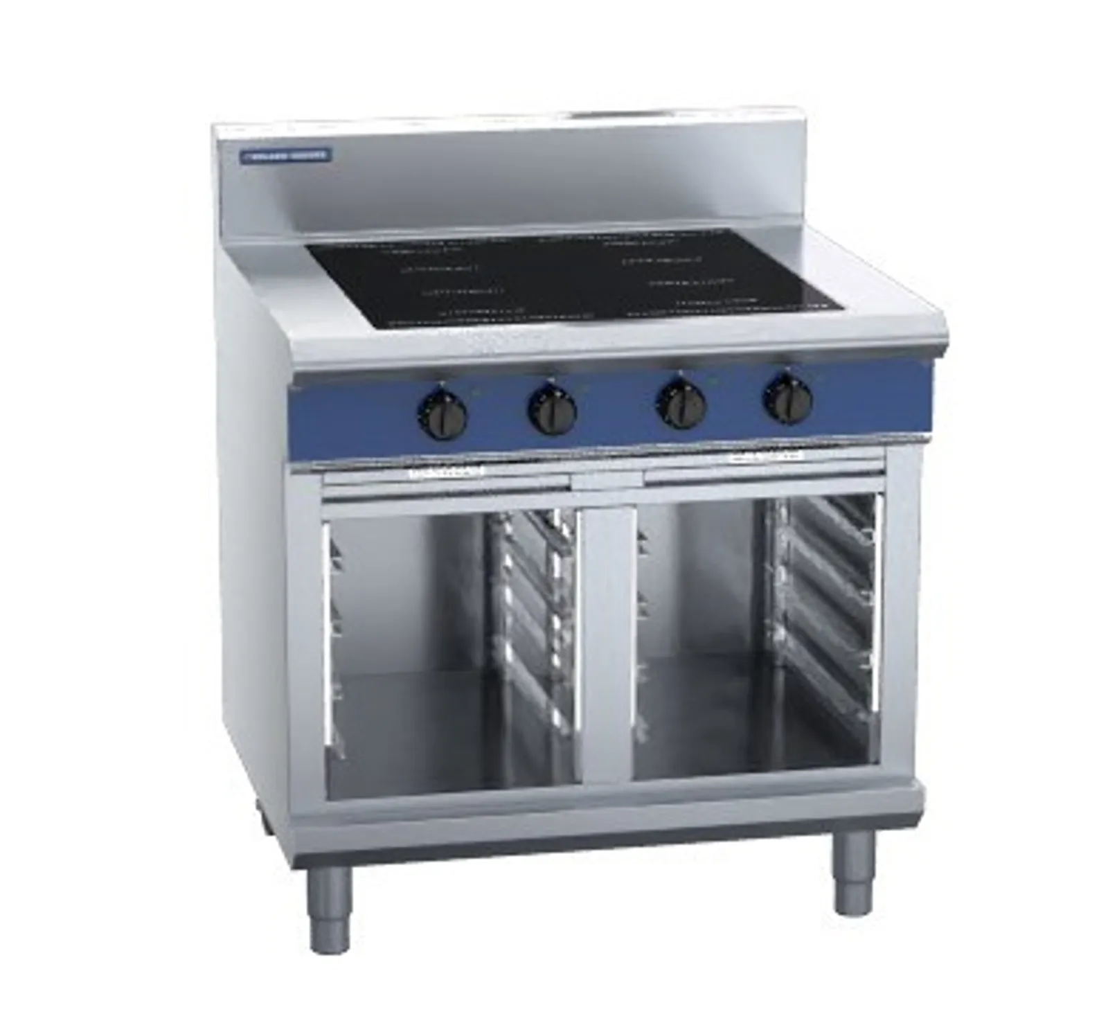 Blue Seal Evolution Series IN514F-CB - 900mm Induction Cooktops Cabinet Base