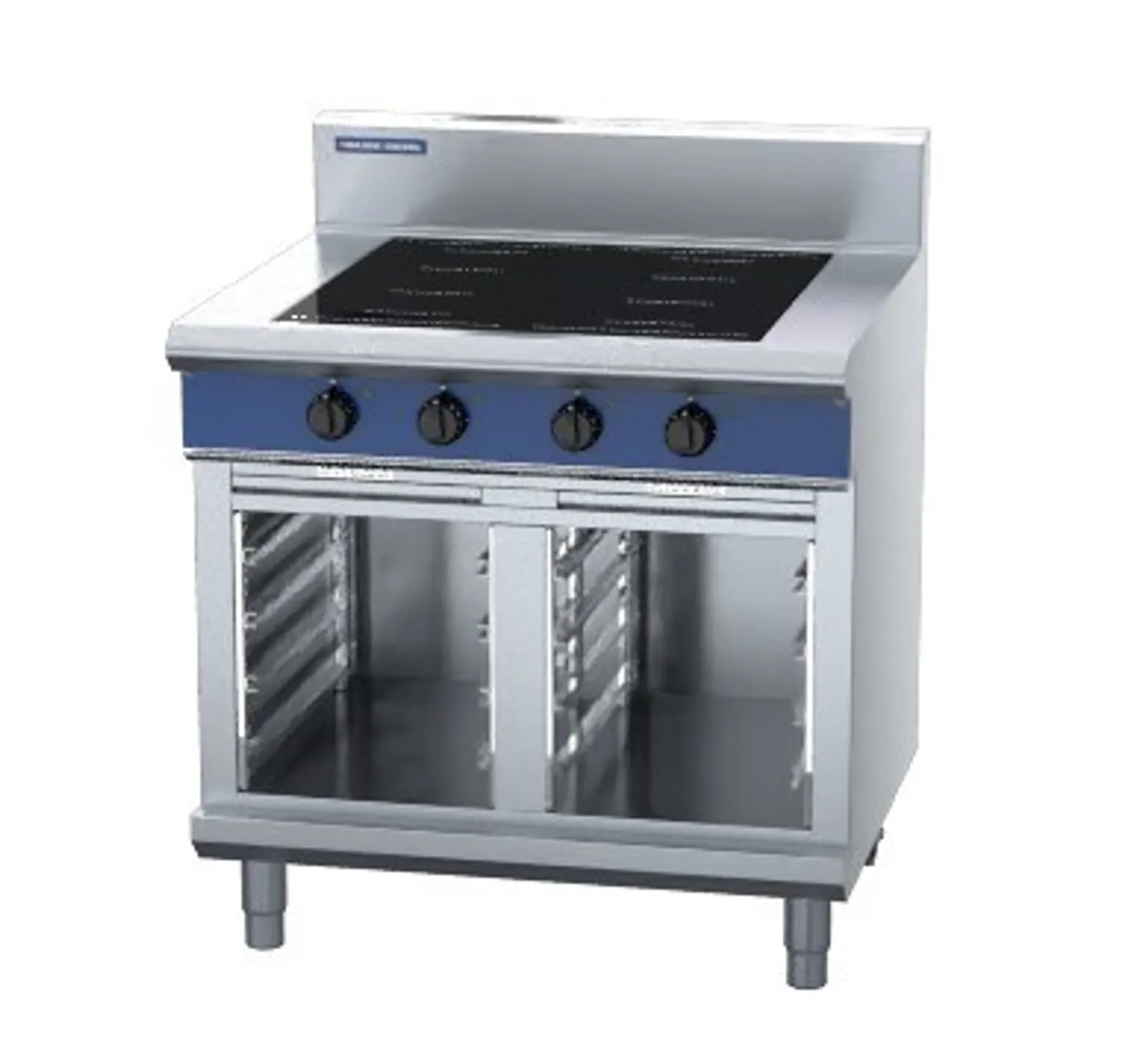 Blue Seal Evolution Series IN514F-CB - 900mm Induction Cooktops Cabinet Base
