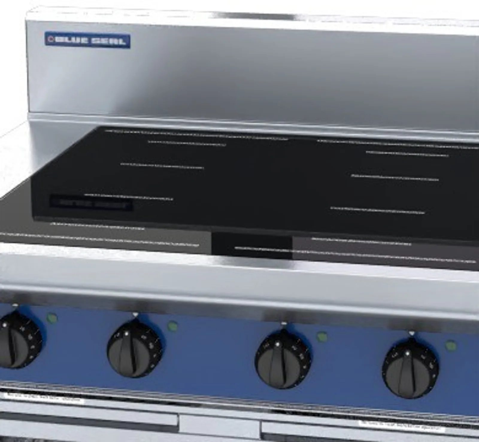 Blue Seal Evolution Series IN514F-CB - 900mm Induction Cooktops Cabinet Base