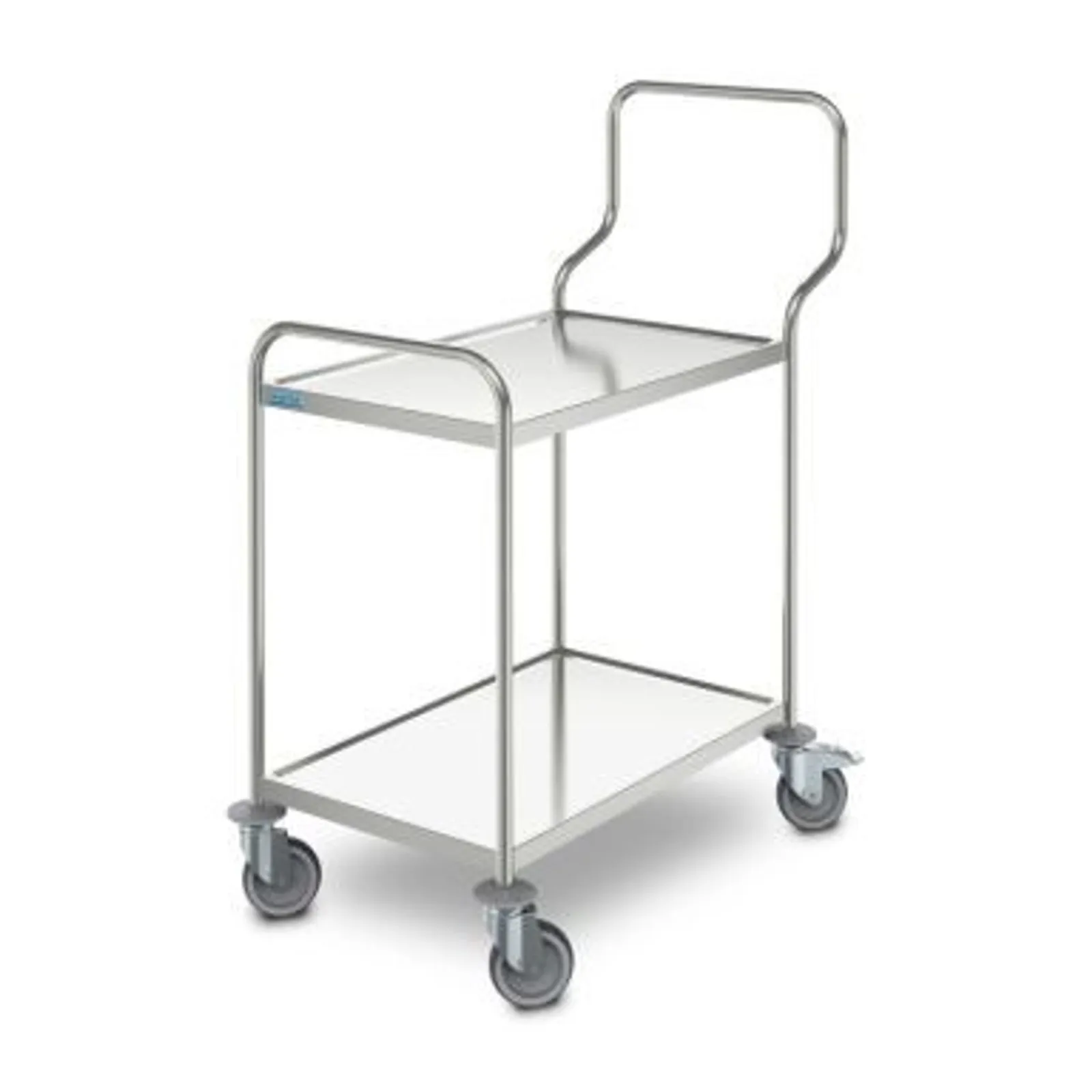 Hupfer SSW-8X5-2-ERGO - General Purpose Trolley -2 Tier- 800 X 500mm Shelves and Ergo Handle
