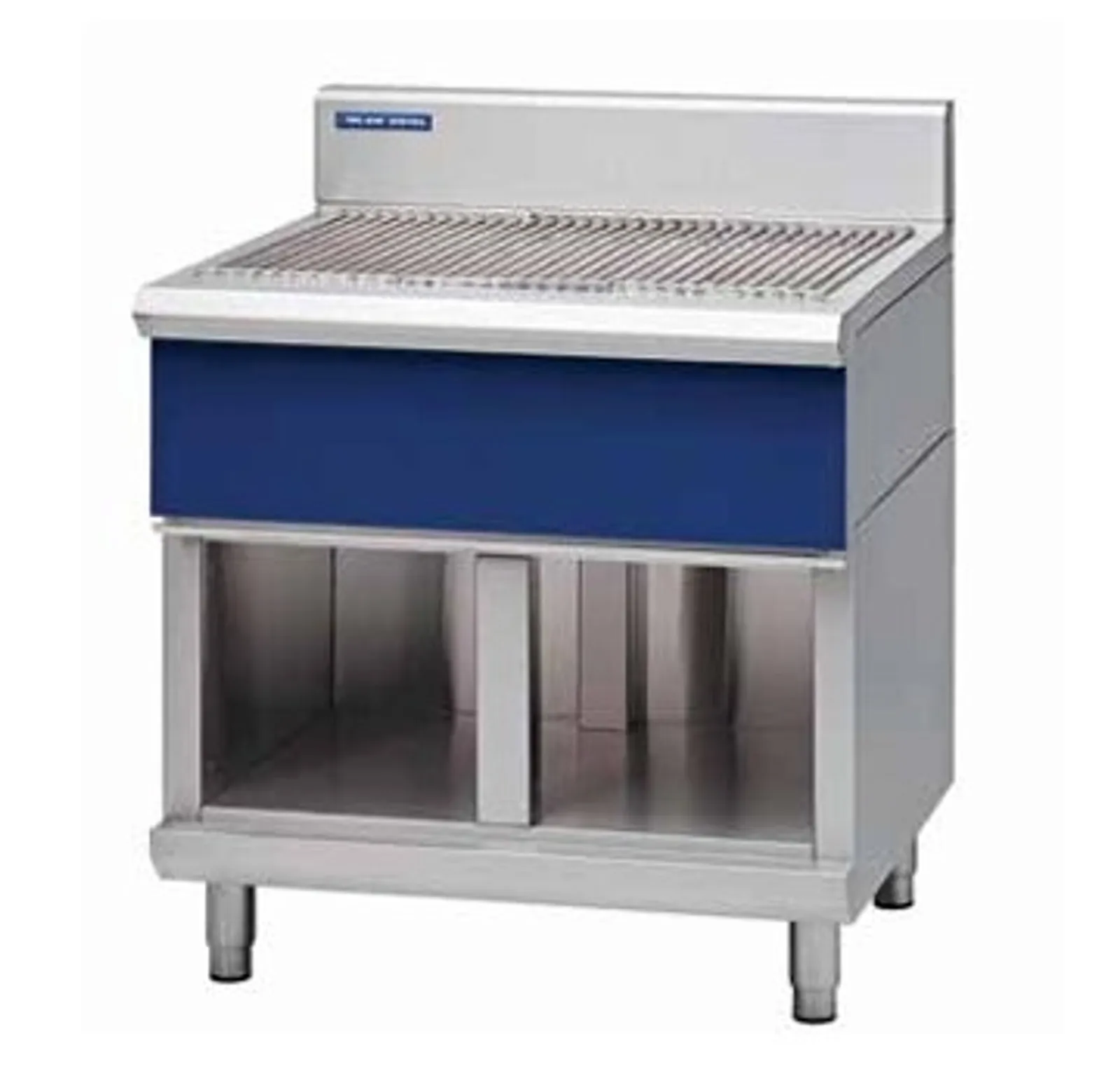 Blue Seal Evolution Series SF60-CB - 600mm Solid Fuel Grill - Cabinet Base