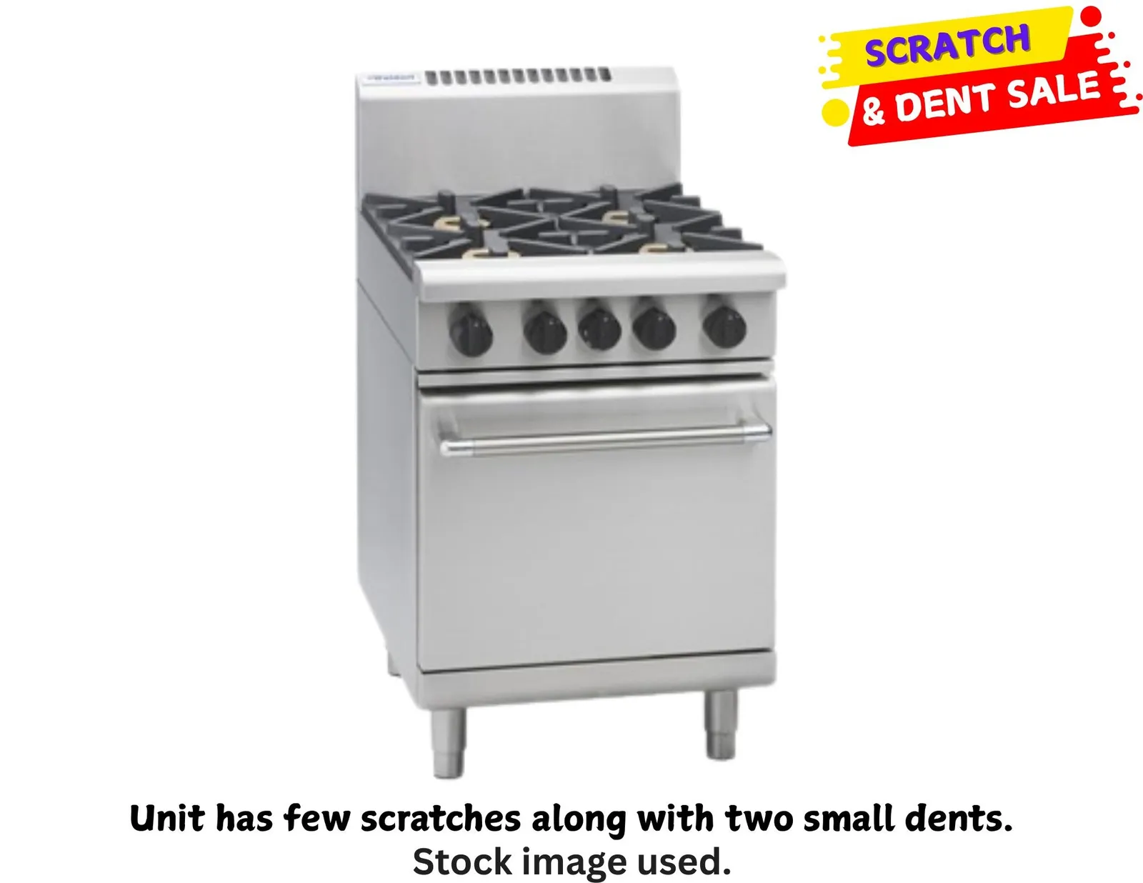 Waldorf 800 Series RN8410G - 600mm Gas Range Static Oven - Clearance (15)