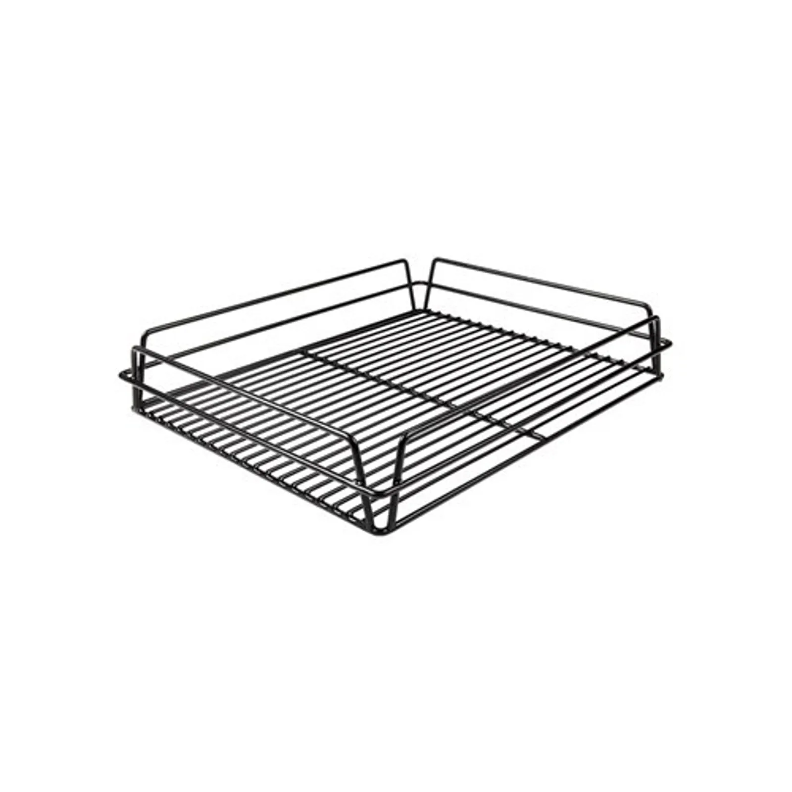 Pro.equip 2251204 - Glass Basket PVC Coated Black 435x355x75mm