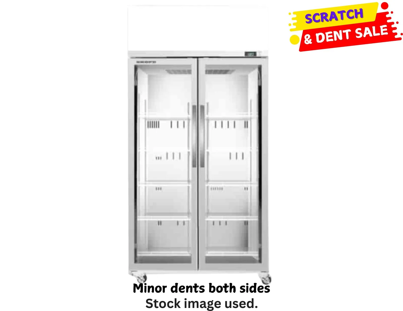 SKOPE TCE1000N EziCore 2 Door Upright Display Fridge - Clearance (3)