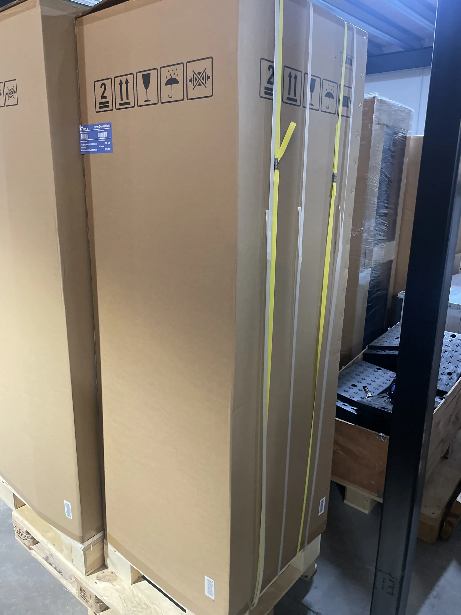 FED-X XF400SS - Stainless Steel Upright Static - Clearance