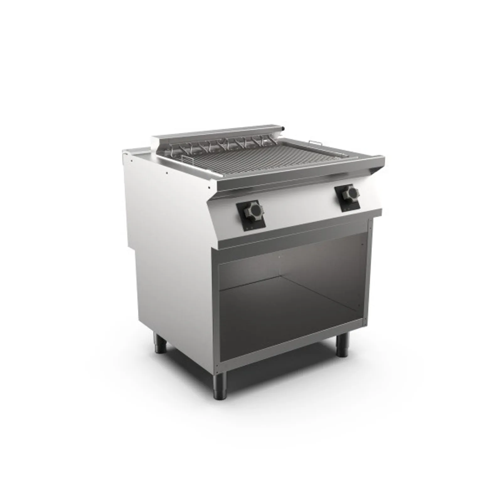 Mareno GR78EG - M1 70 Series 800mm Wide Electric Direct Surface Chargrill on Open Stand