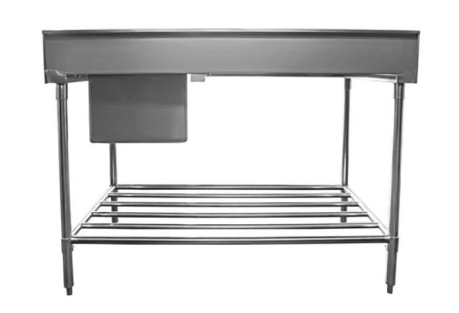 Mixrite SS1624L - Sink Bench with Splashback 2400mm