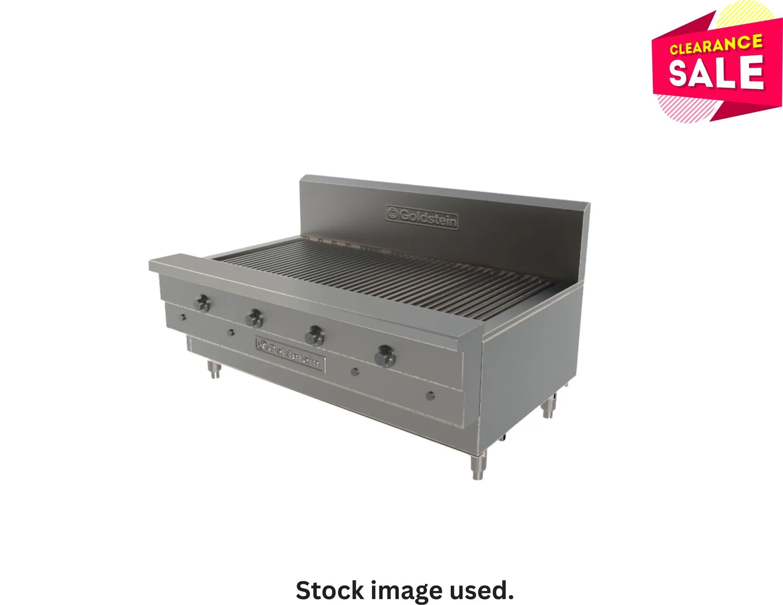 Goldstein RBA48L - Gas Char Broiler, BBQ - Clearance
