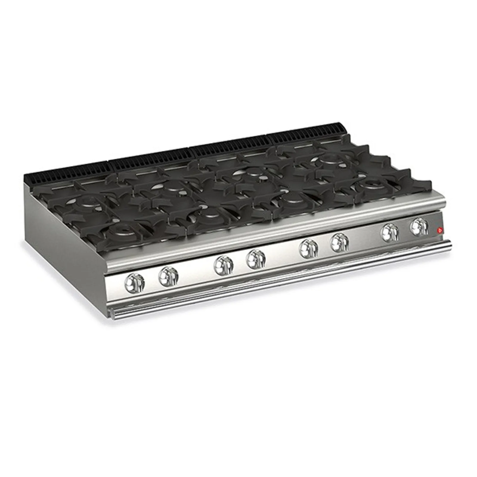 Baron Q90PC/G1605 - 8 Burner Gas Cook Top - Clearance
