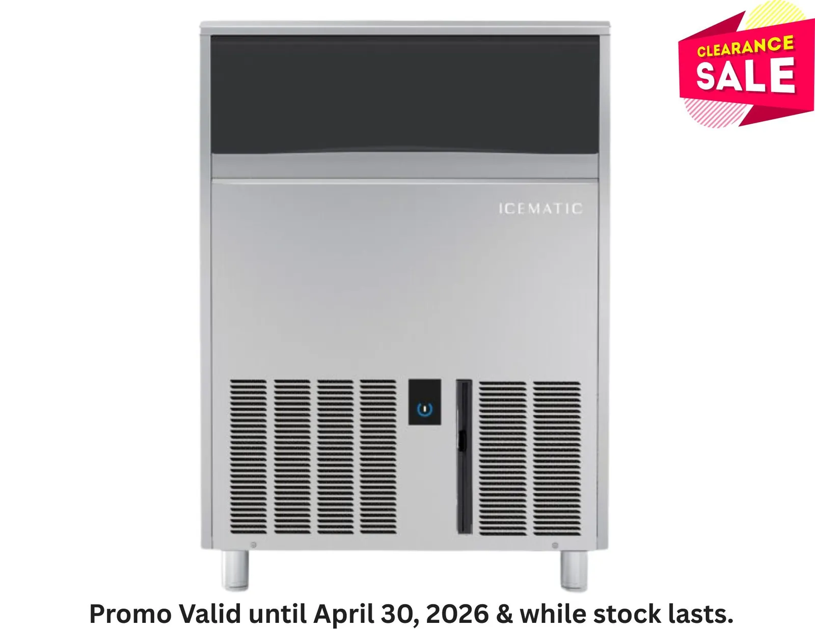 Icematic B200C-A - Self Contained Flaker on Legs - 200kg - Clearance (2)