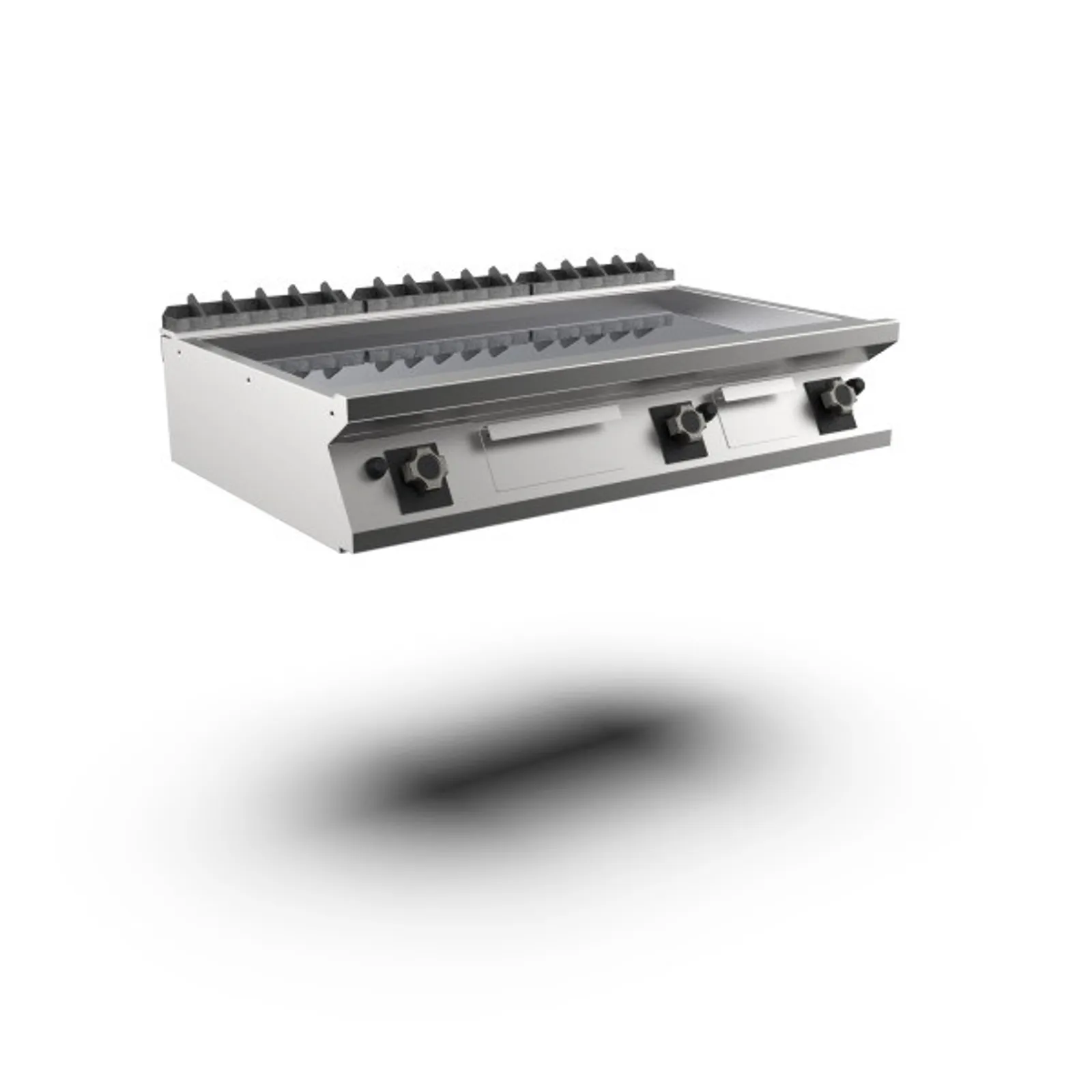 Mareno FT912GLCT-NG - M1 90 Series 1200mm wide Chrome Gas Frytop