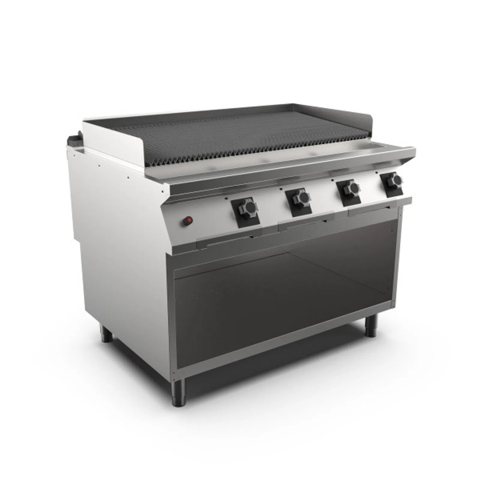 Mareno GR912GA-NG - M1 90 Series Gas Radiant Grill 1200mm wide on Cabinet Base