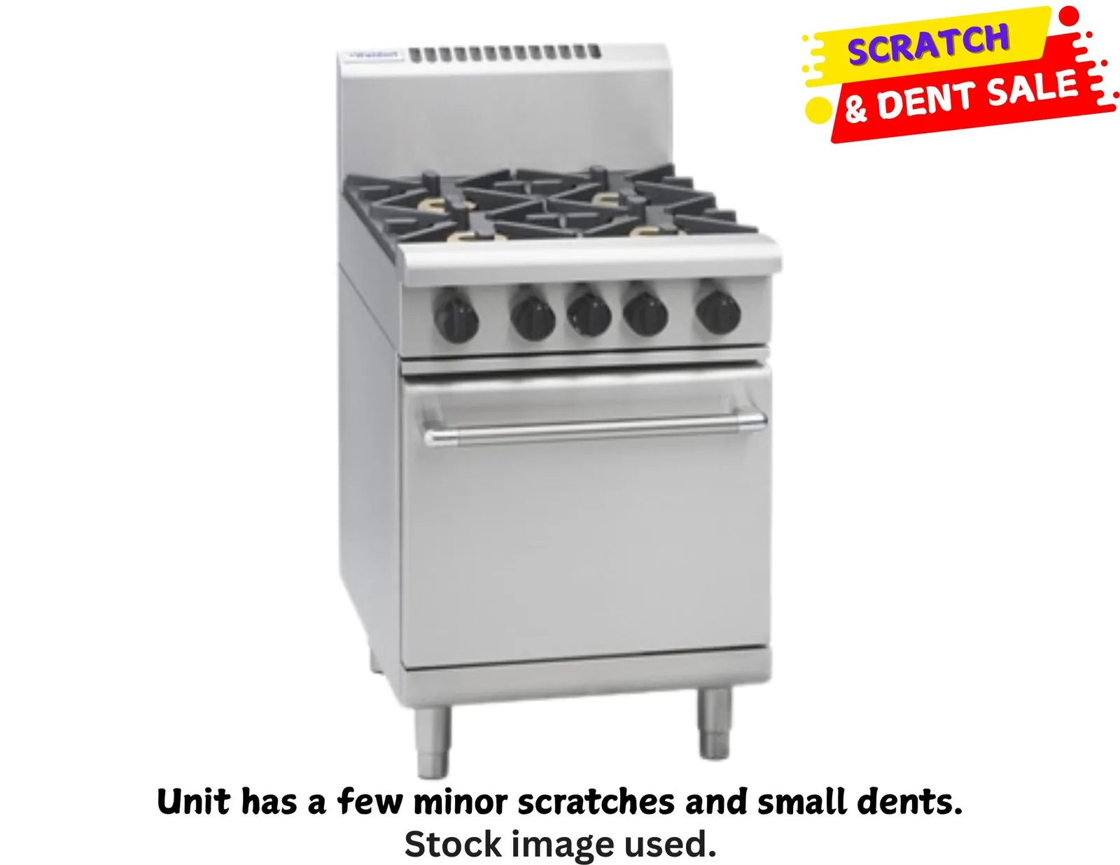 Waldorf 800 Series RN8410G - 600mm Gas Range Static Oven - Clearance (16)