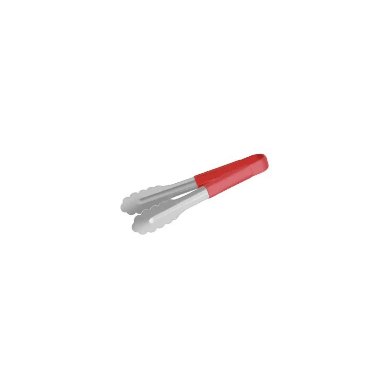 Chef Inox 36074 - Utility Tong with Red PVC Handle 230mm