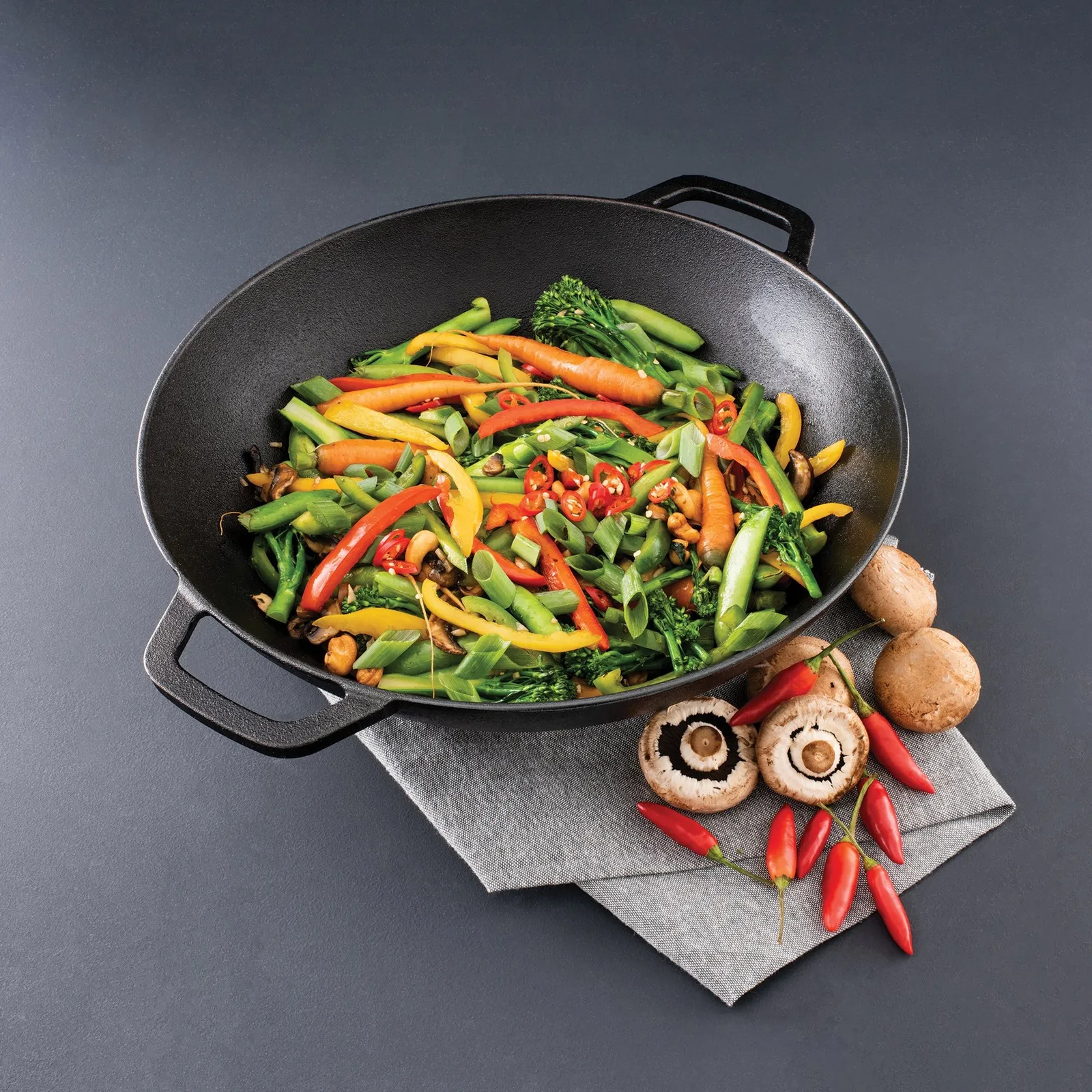 Pyrolux 11867 - Pyrocast Wok 37cm