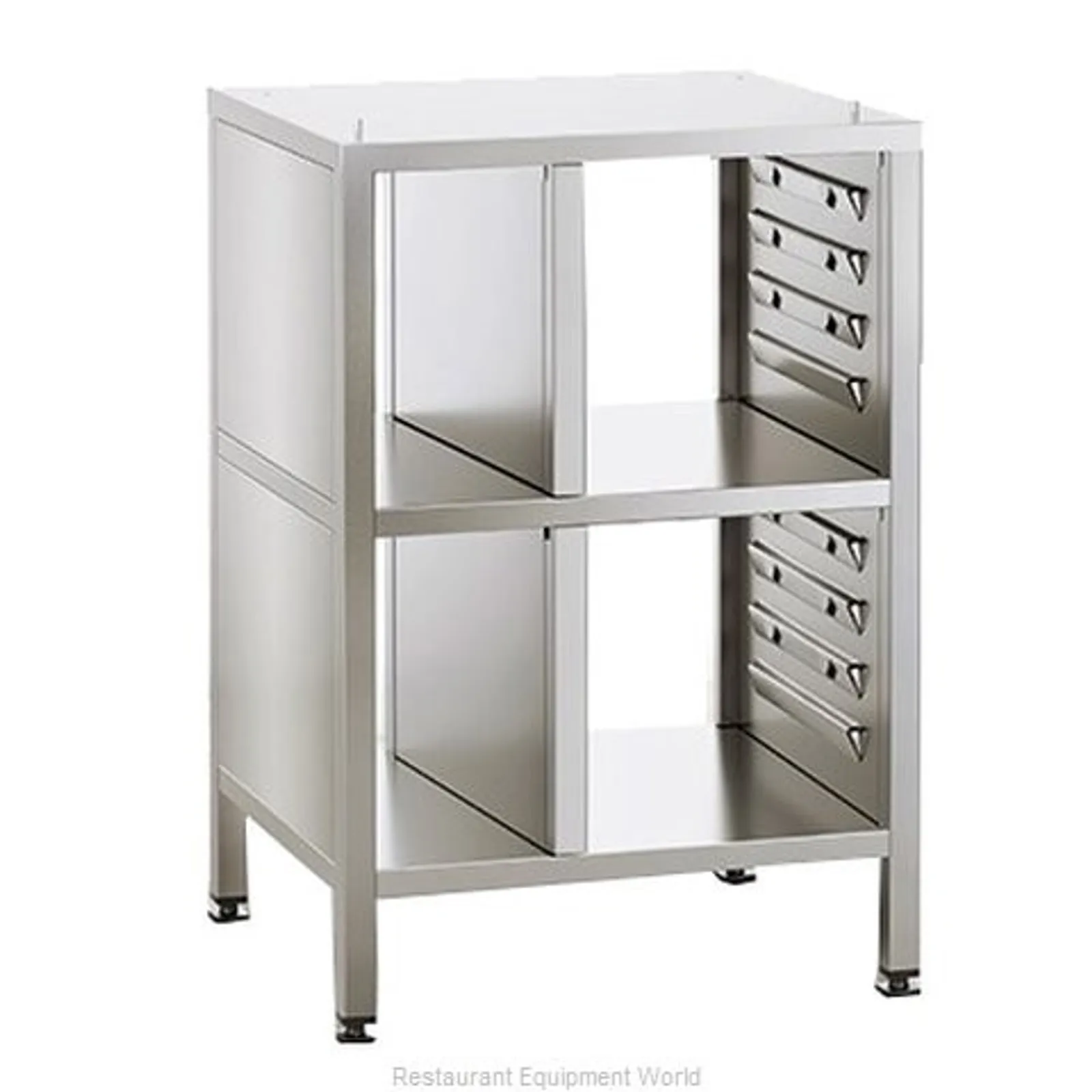 Rational 60.31.057 - Stand II for Model XS Combi Oven Stand 8 Sets of Support Rails with Fixing mount