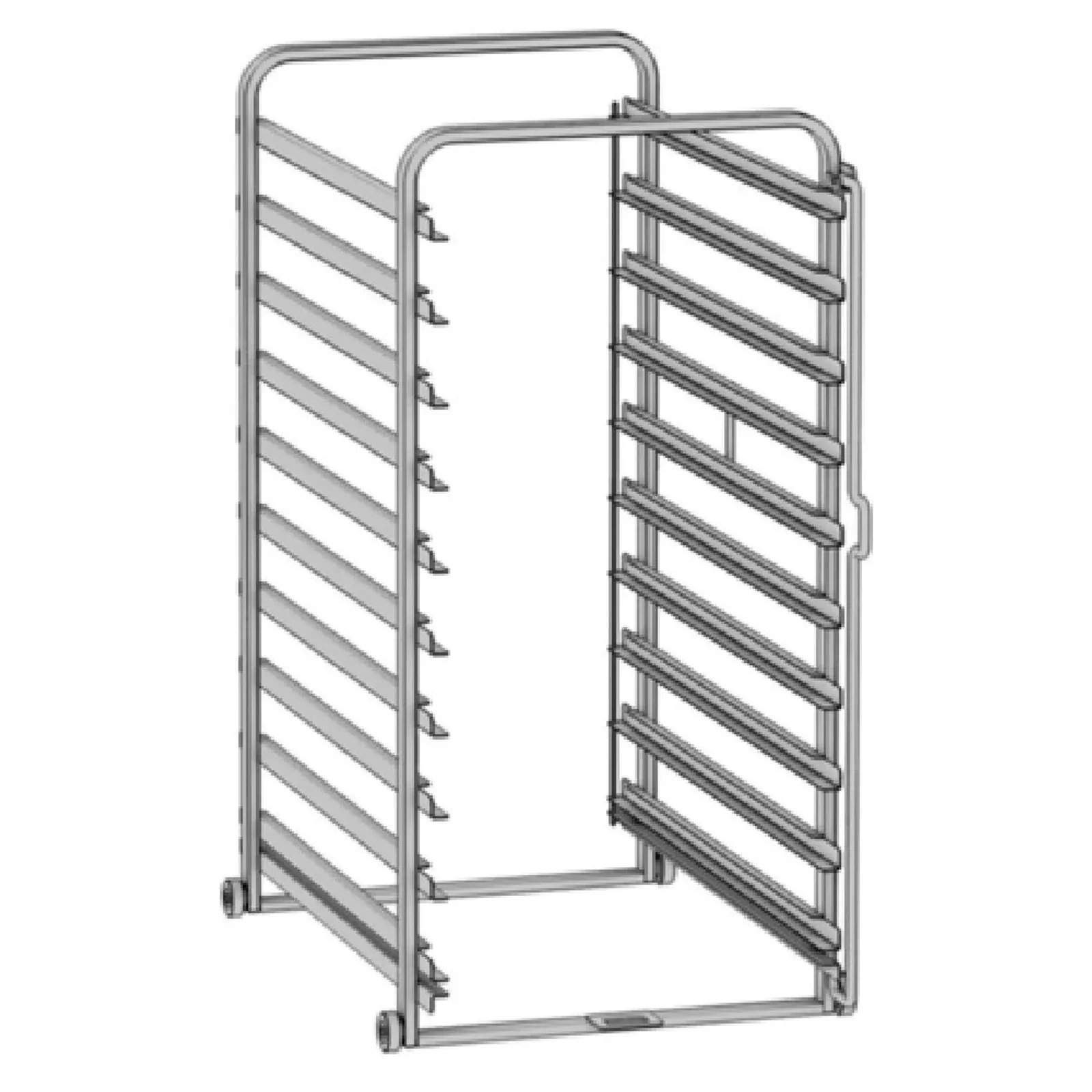 Rational 60.11.600 - Mobile Oven Rack model 10-1/1 - Standard with 10 Racks