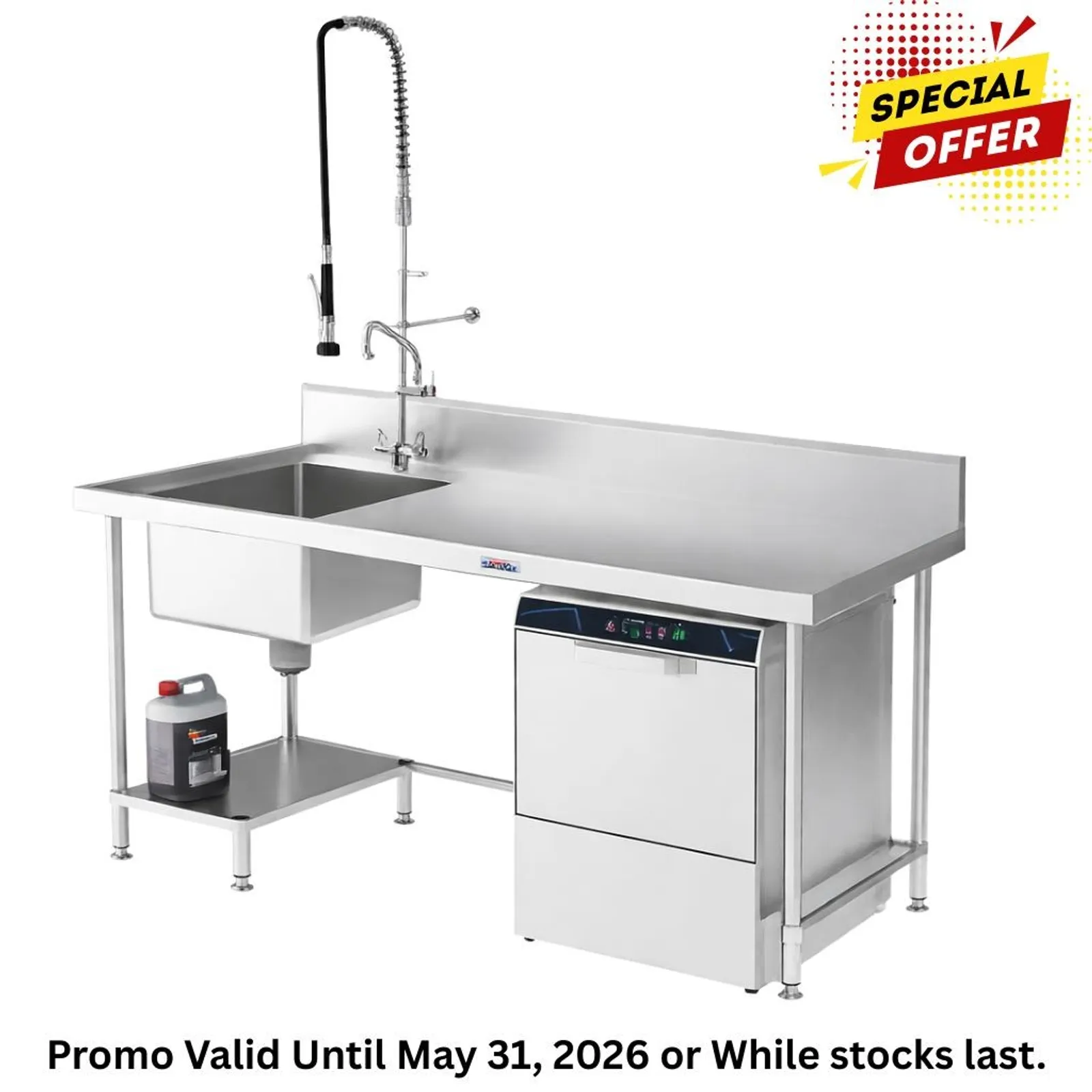 Stoddart Cafe Washing Package