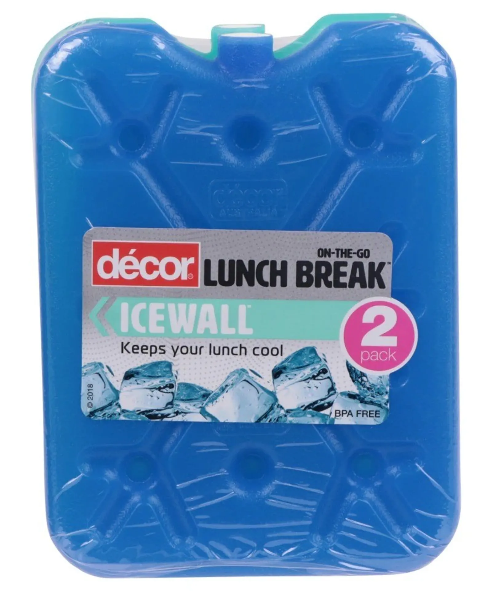 Decor Lunch Break 136471 - Icewall, Small, 2pk