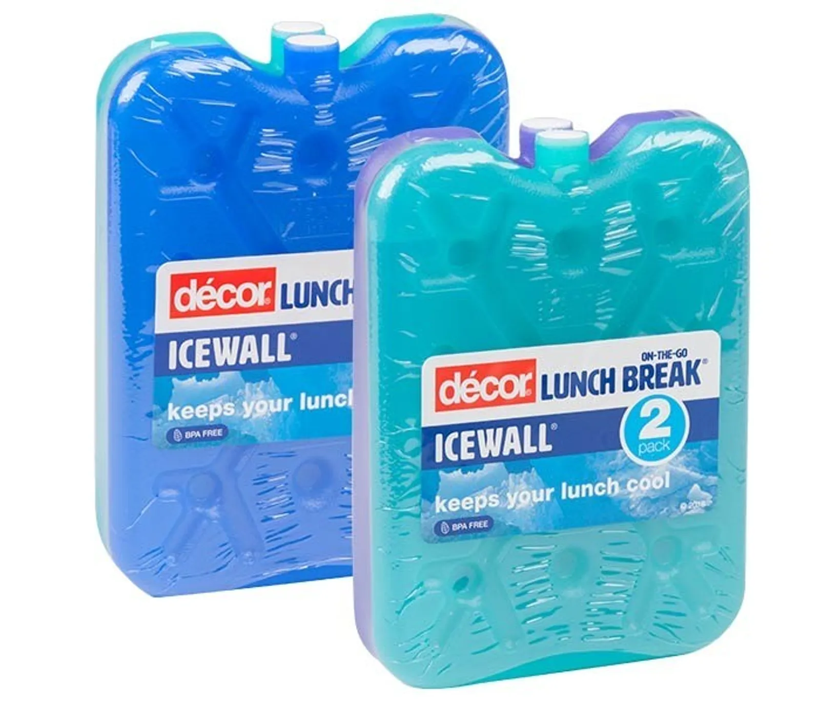 Decor Lunch Break 136471 - Icewall, Small, 2pk