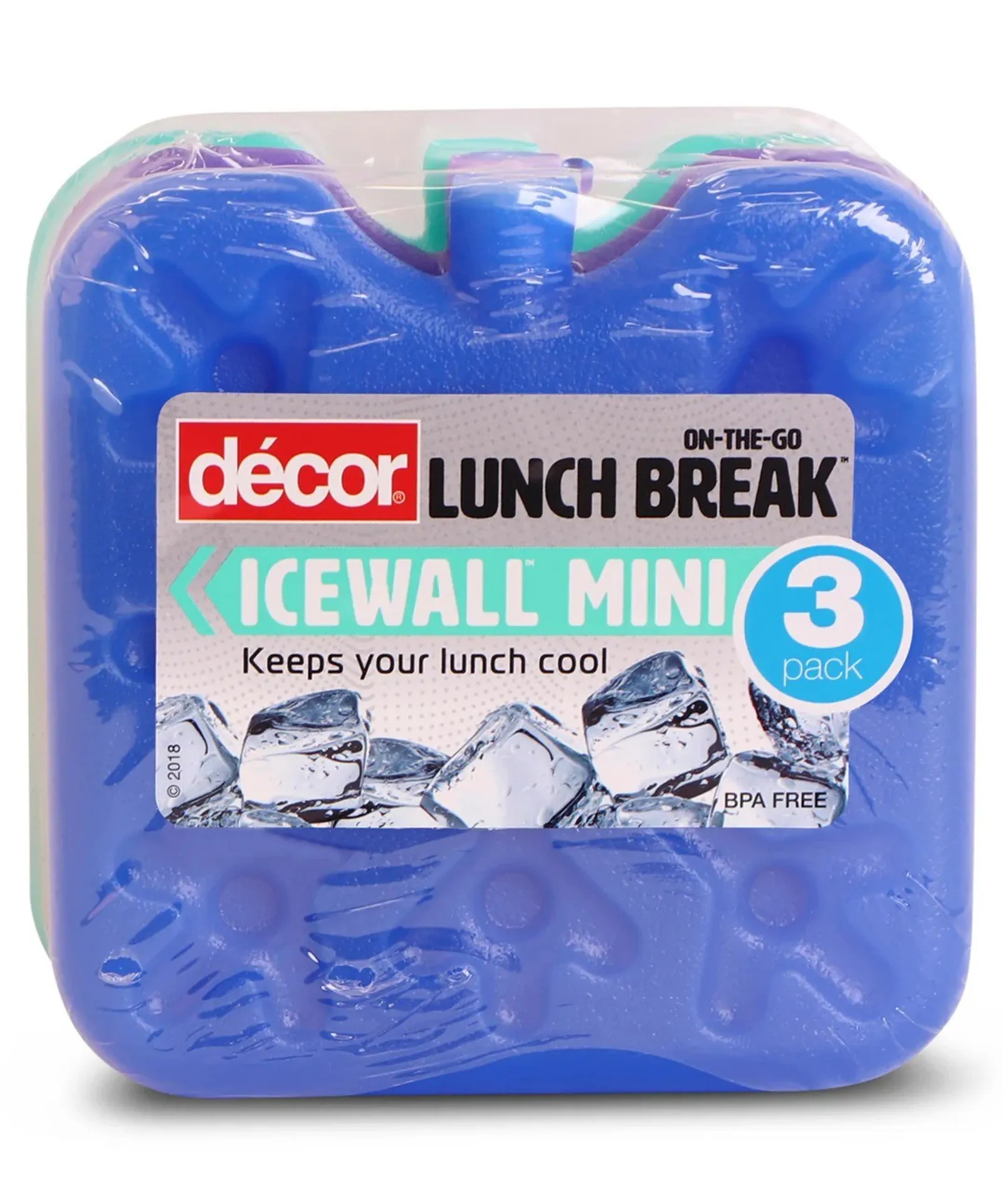 Decor Lunch Break 201971 - Icewall, Small, 3pk