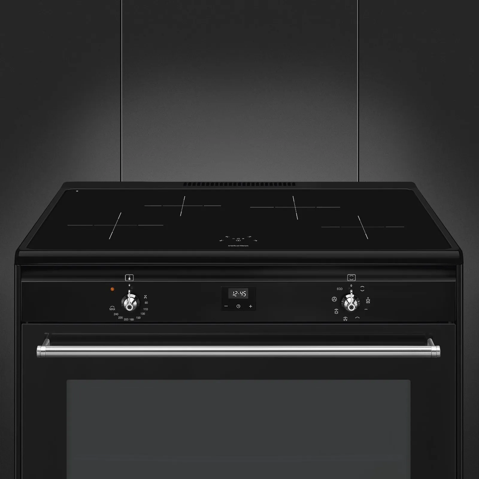 Smeg CX91IMBL - Cooker with Induction Freestanding Cooker