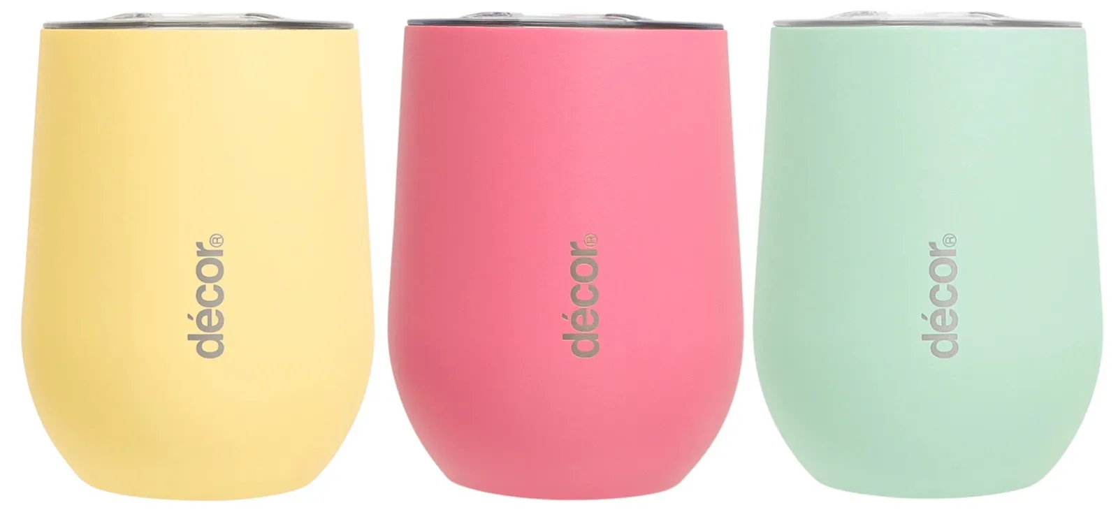 Decor 253600 - Double Wall Reusable Wine & Coffee Cup 350ml