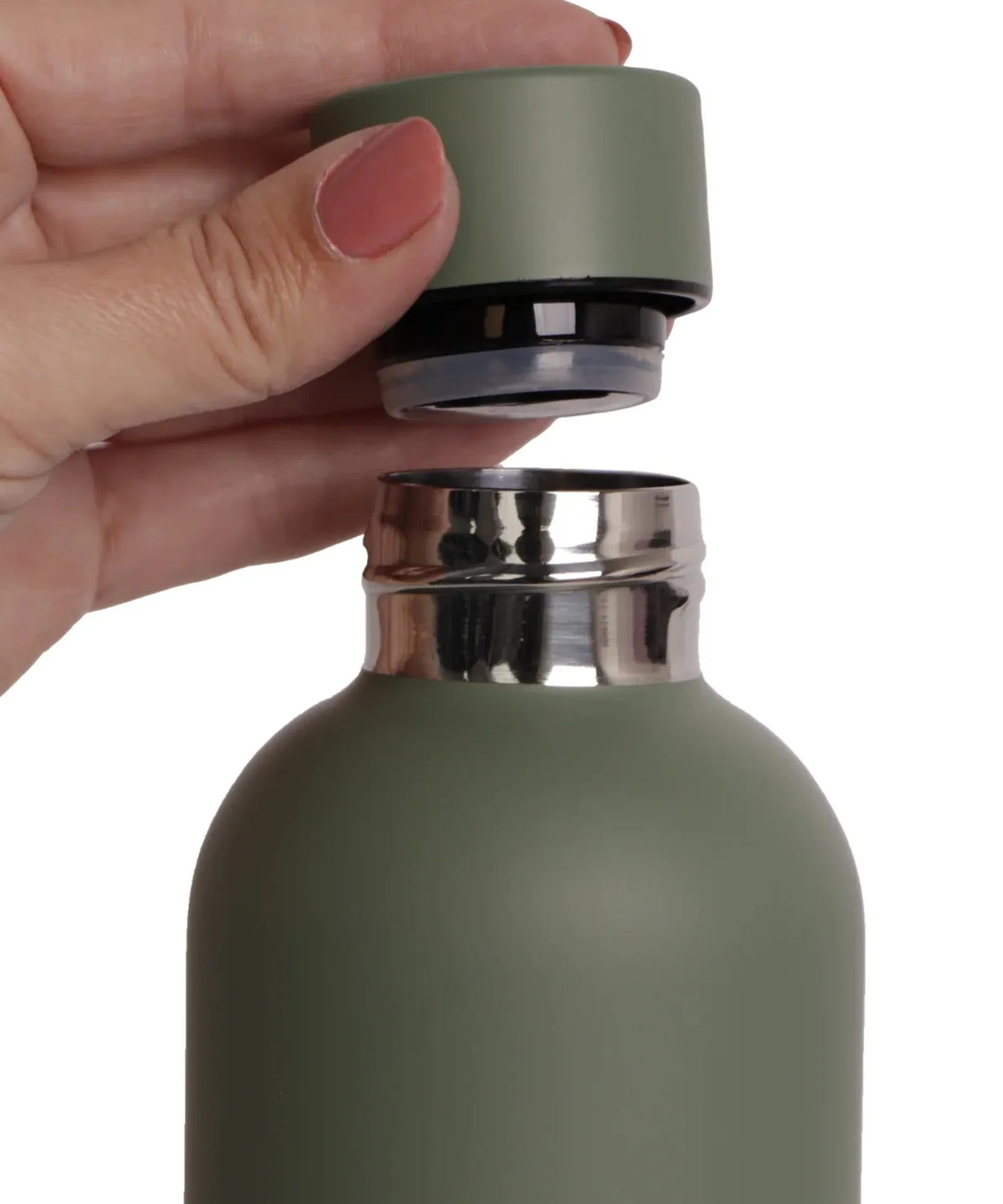 Decor 255900 - Screw Top Stainless Steel Bottle, 500ml