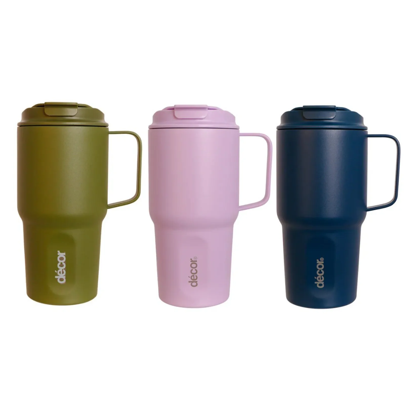 Decor 270100 - XL Coffee Mug Double Walled Stainless Steel 600ml