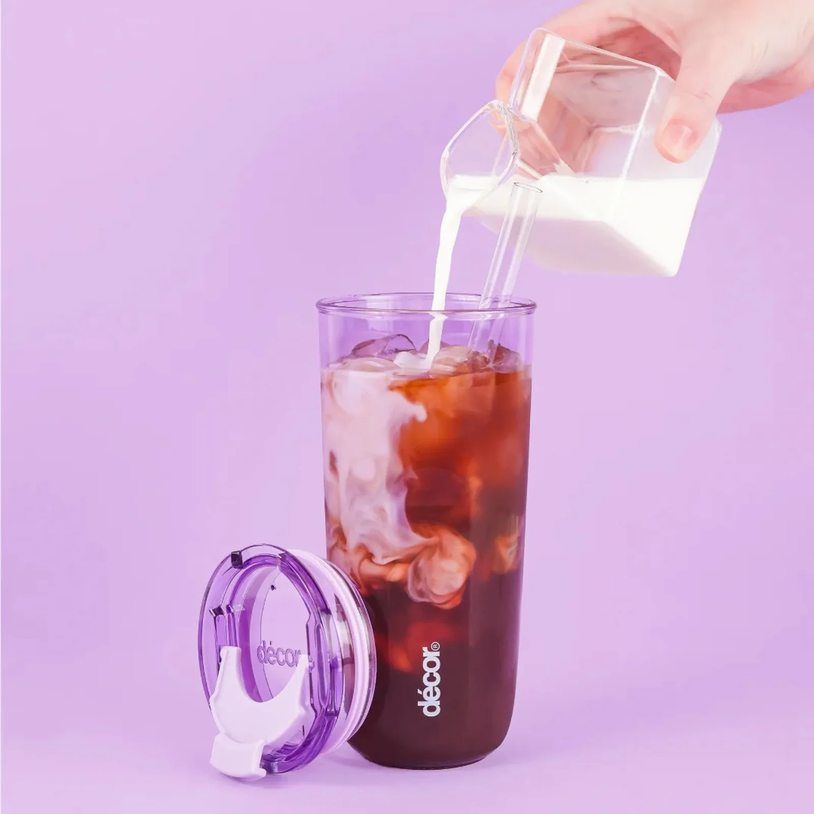 Decor 269200 - 2-in-1 Straw Tumbler Tritan 700ml
