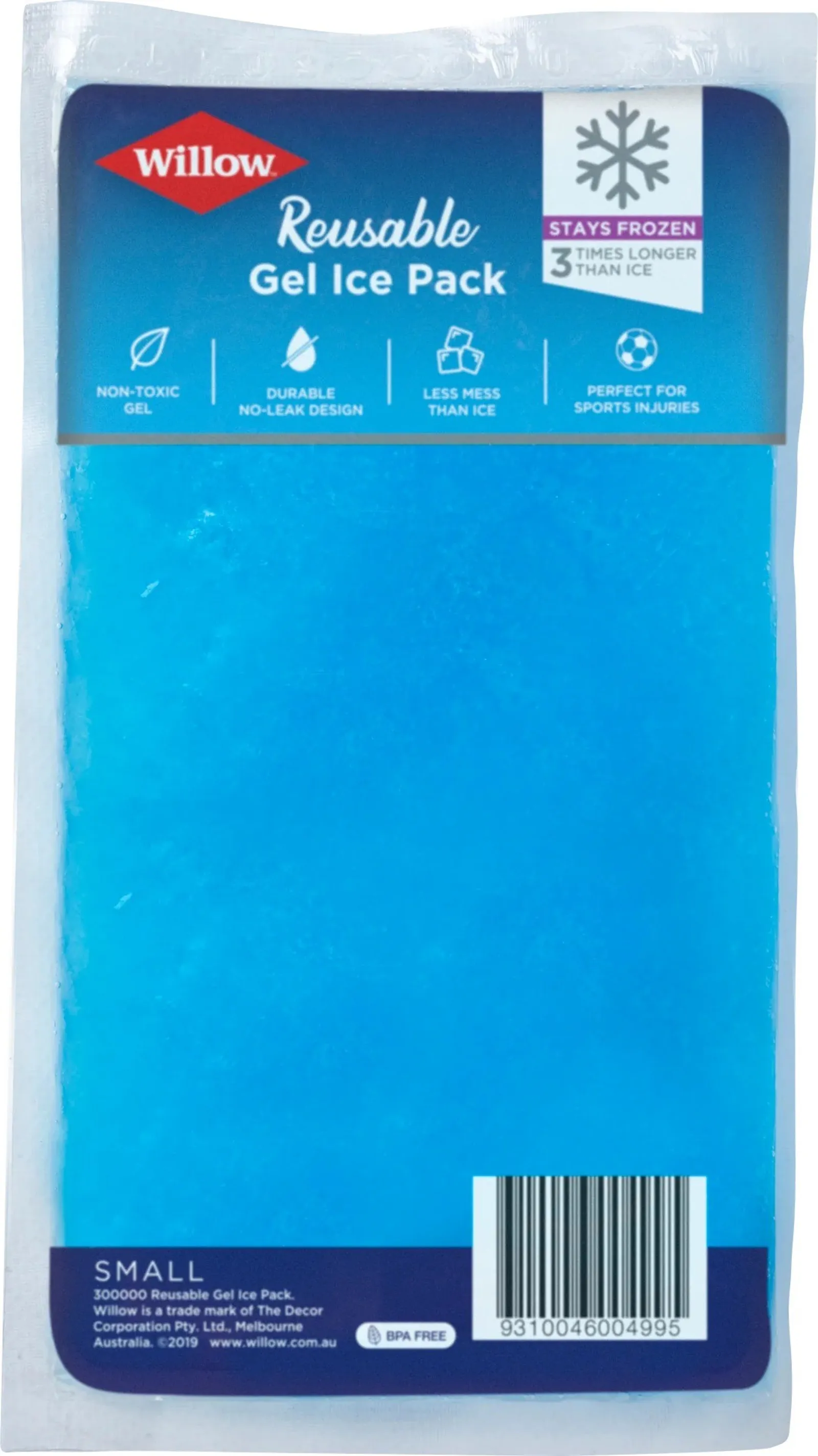 Decor 300000 - Willow Reusable Gel Ice Small